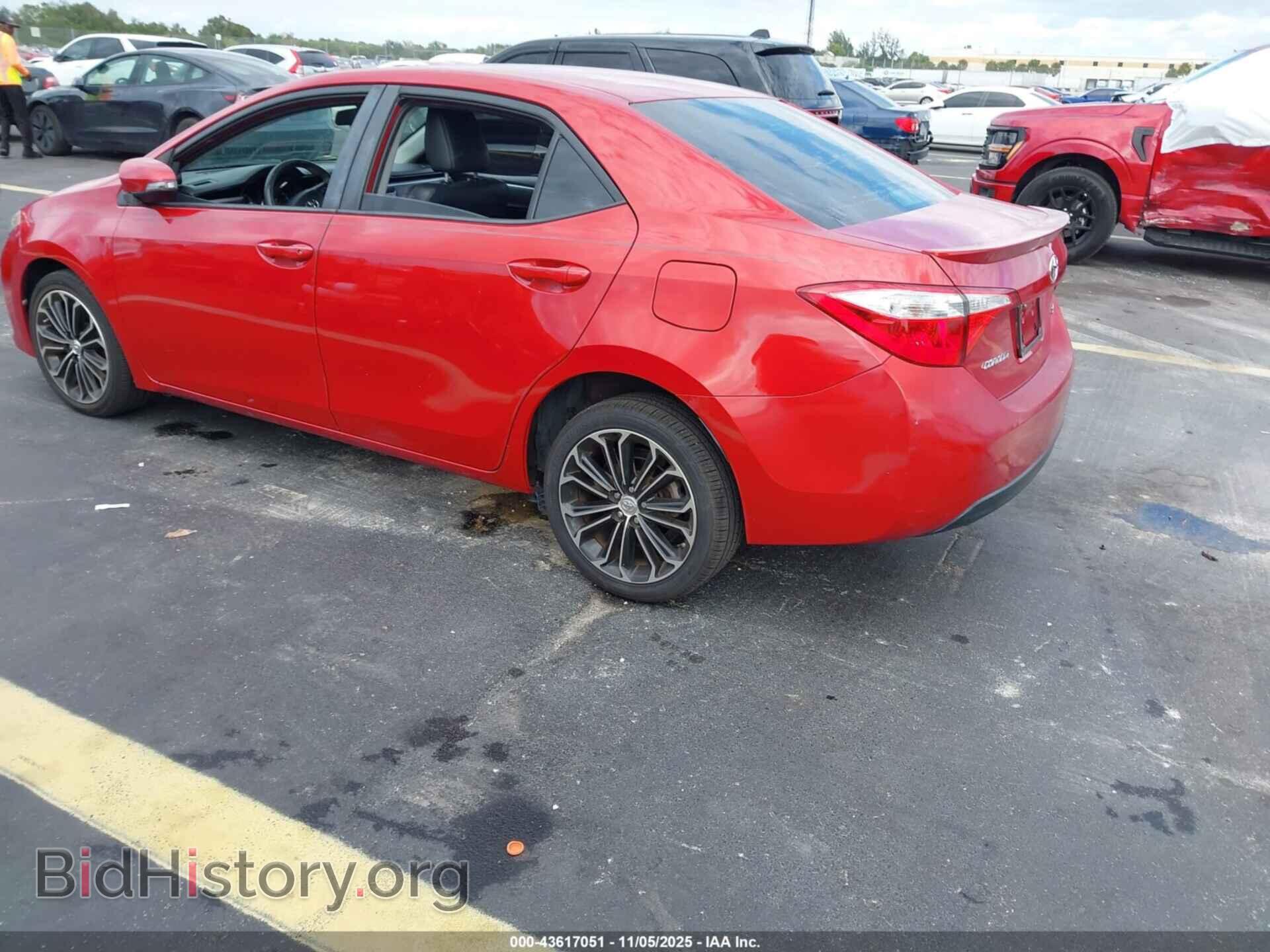2014 TOYOTA COROLLA - VIN: 2T1BURHEXEC161017 - Фото 3