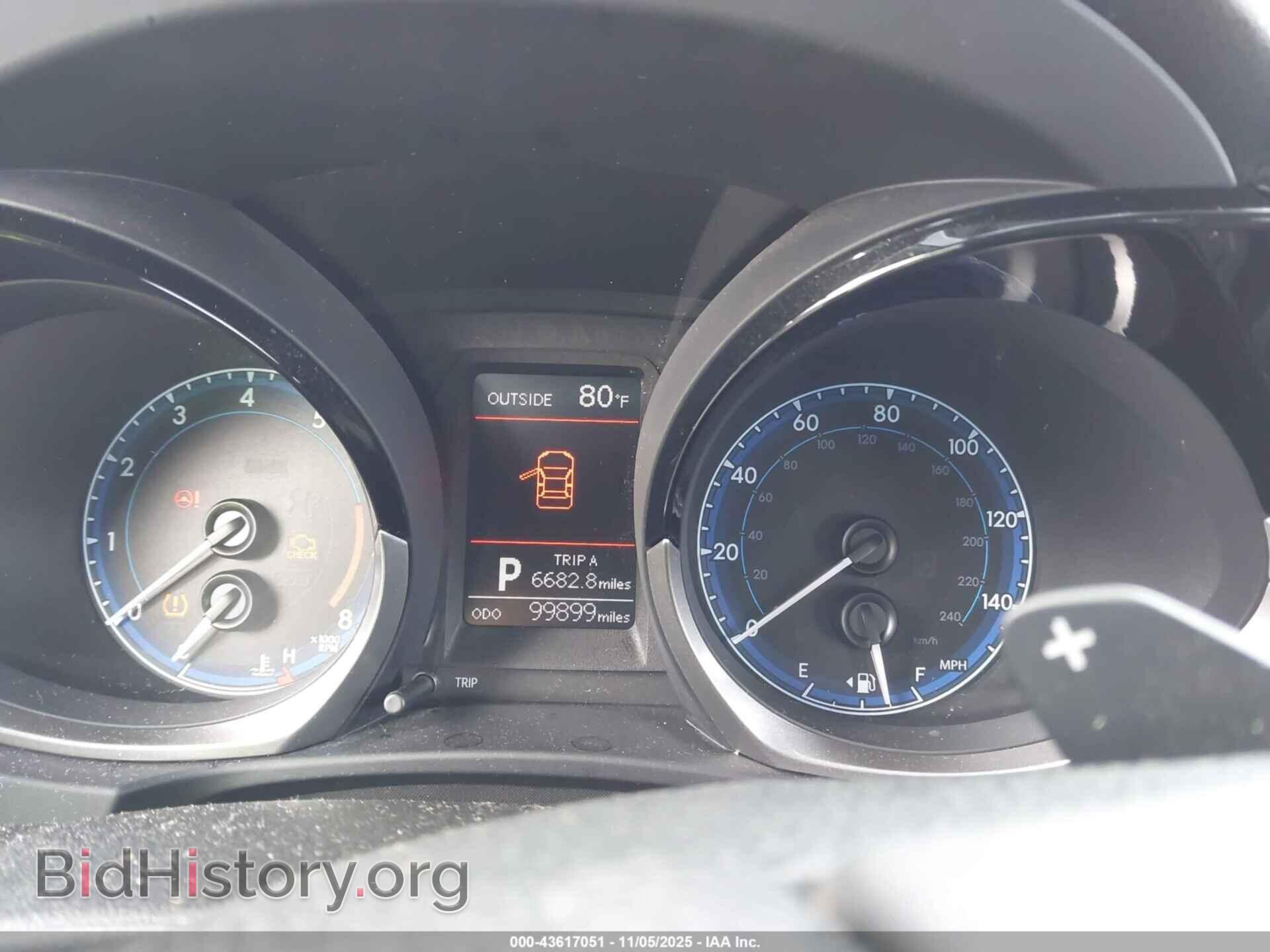 2014 TOYOTA COROLLA - VIN: 2T1BURHEXEC161017 - Фото 7