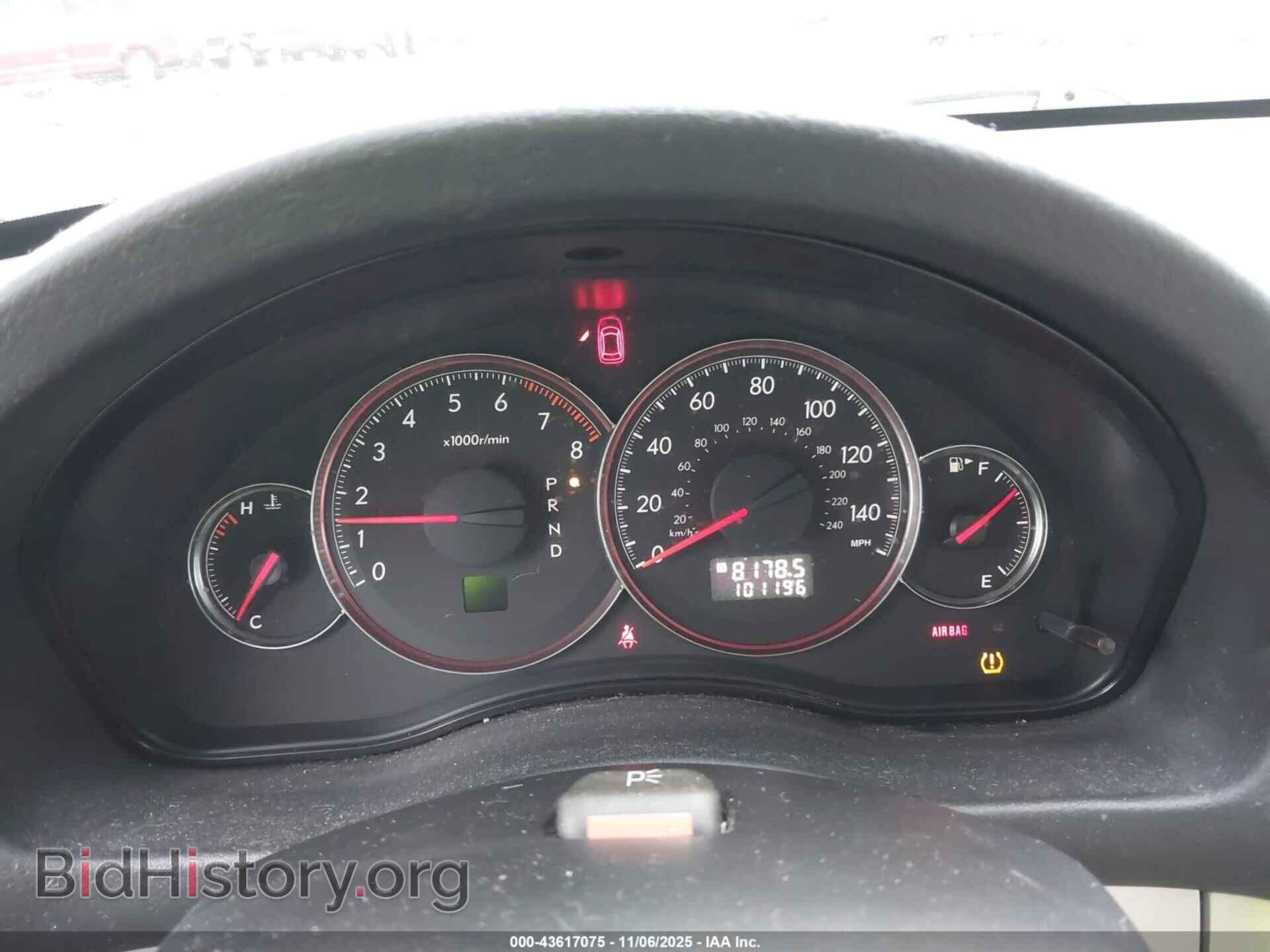 2009 SUBARU OUTBACK - VIN: 4S4BP60C497316115 - Фото 7