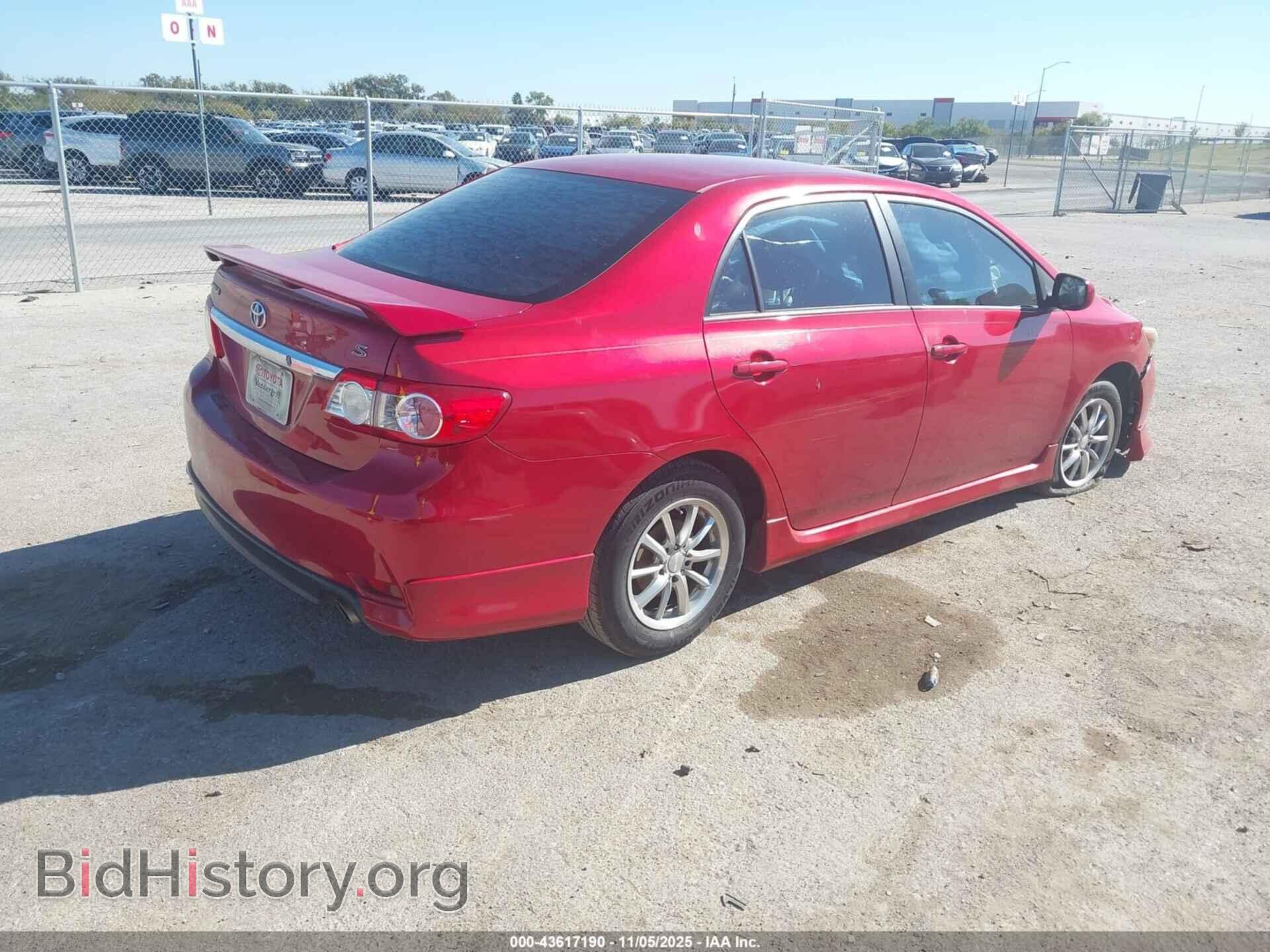 2012 TOYOTA COROLLA - VIN: 5YFBU4EE9CP034019 - Фото 4