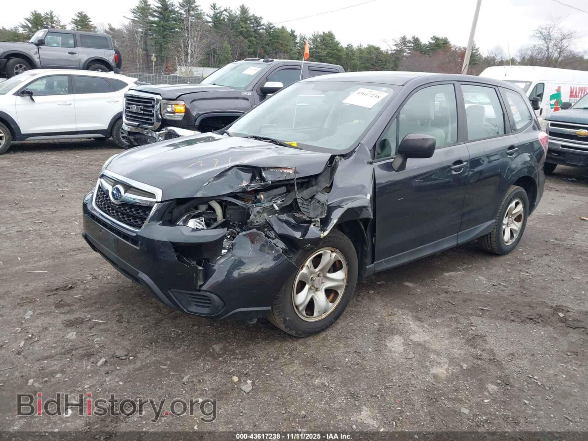 2014 SUBARU FORESTER - VIN: JF2SJAAC8EH474535 - Фото 2
