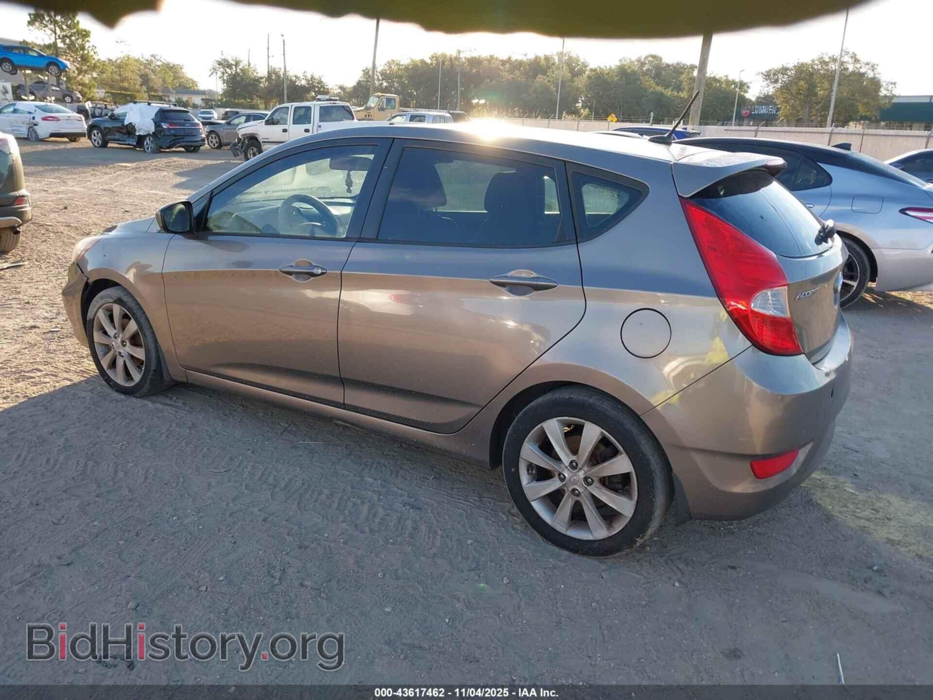 2012 HYUNDAI ACCENT - VIN: KMHCU5AE3CU034838 - Фото 3