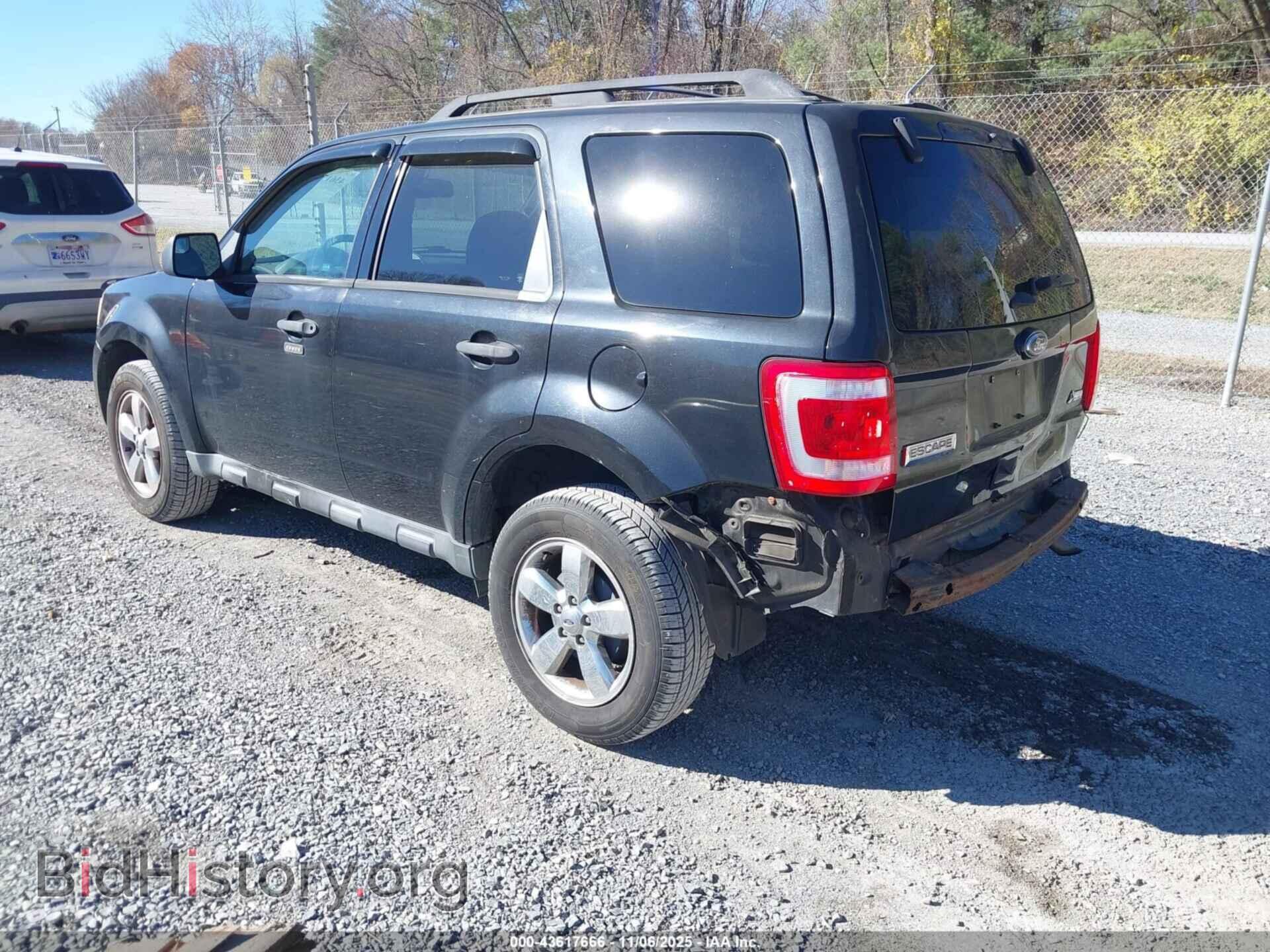 2011 FORD ESCAPE - VIN: 1FMCU9DG8BKB28308 - Фото 3
