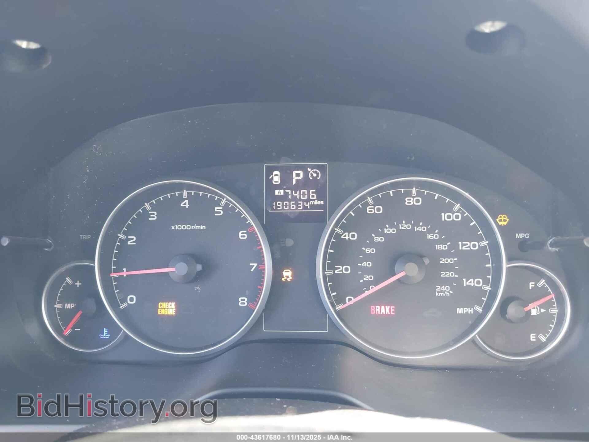 2013 SUBARU OUTBACK - VIN: 4S4BRCBC9D3249467 - Фото 7