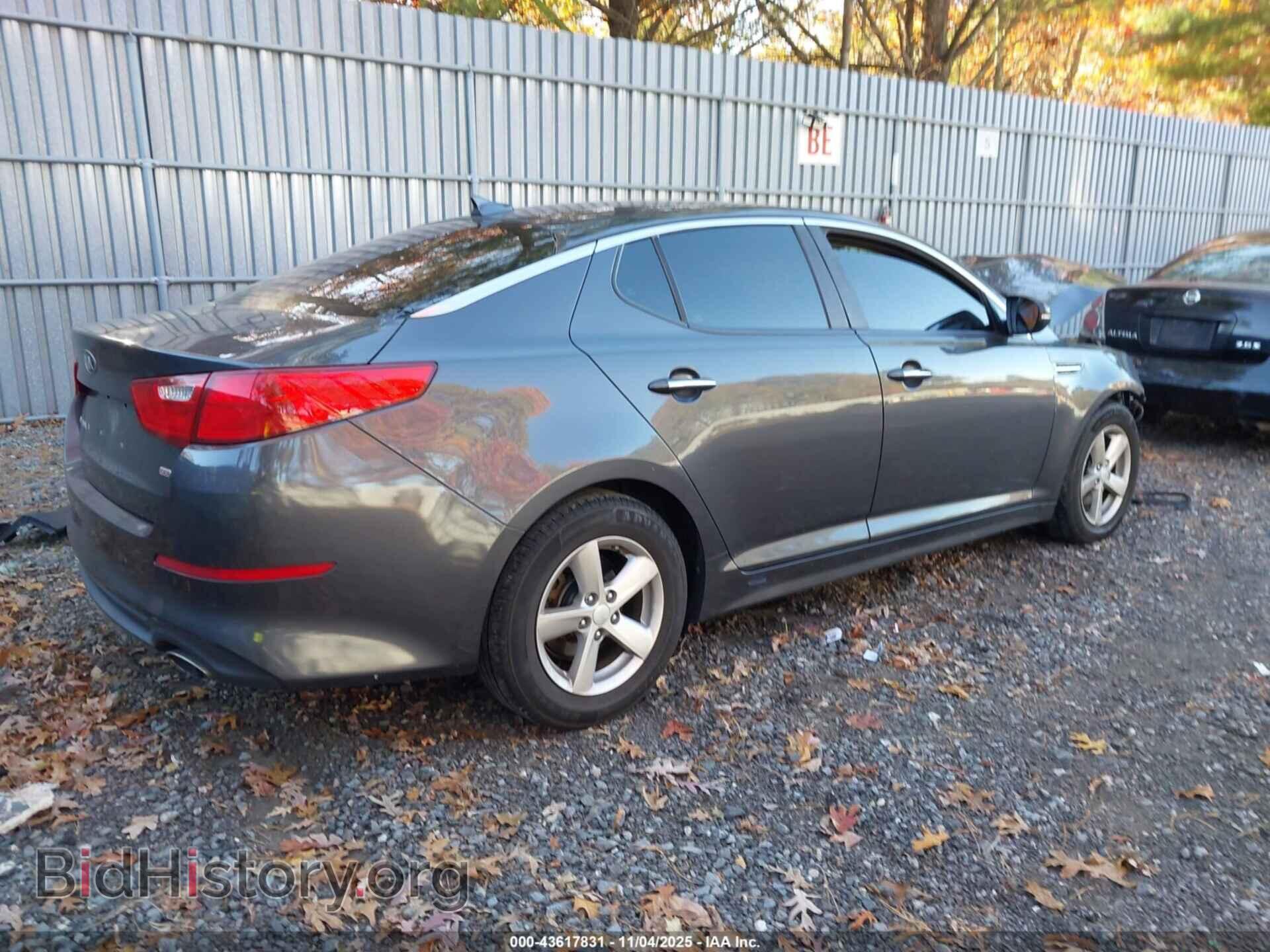 2015 KIA OPTIMA - VIN: KNAGM4A74F5649928 - Photo 4