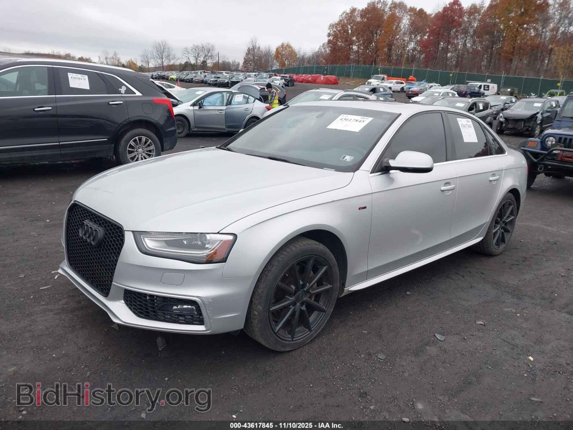 2014 AUDI A4 - VIN: WAUKFBFLXEA074660 - Фото 2
