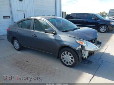 2017 Nissan VERSA 1.6 S+, серый — VIN 3N1CN7AP3HL893723, IAAI
