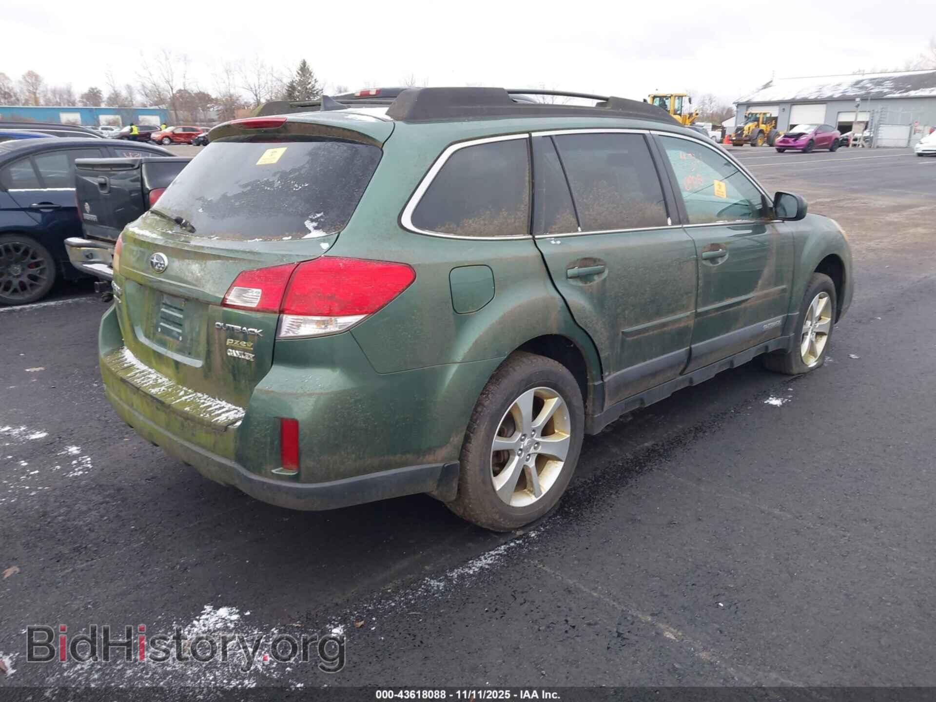 2013 SUBARU OUTBACK - VIN: 4S4BRBKC3D3276562 - Фото 4