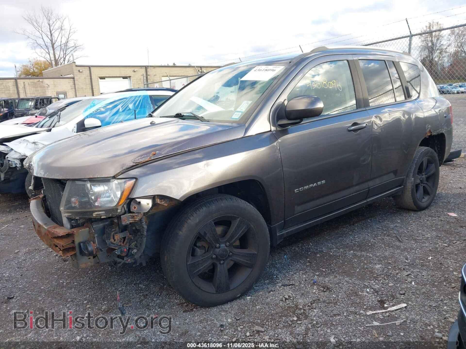 2016 JEEP COMPASS - VIN: 1C4NJDEB7GD662925 - Фото 2