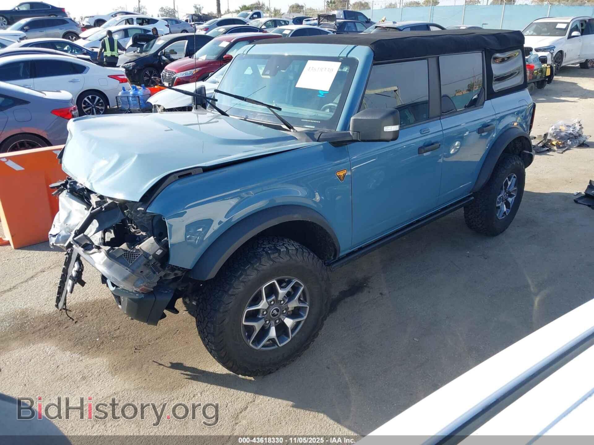 2023 FORD BRONCO - VIN: 1FMEE5DP0PLB11292 - Photo 2