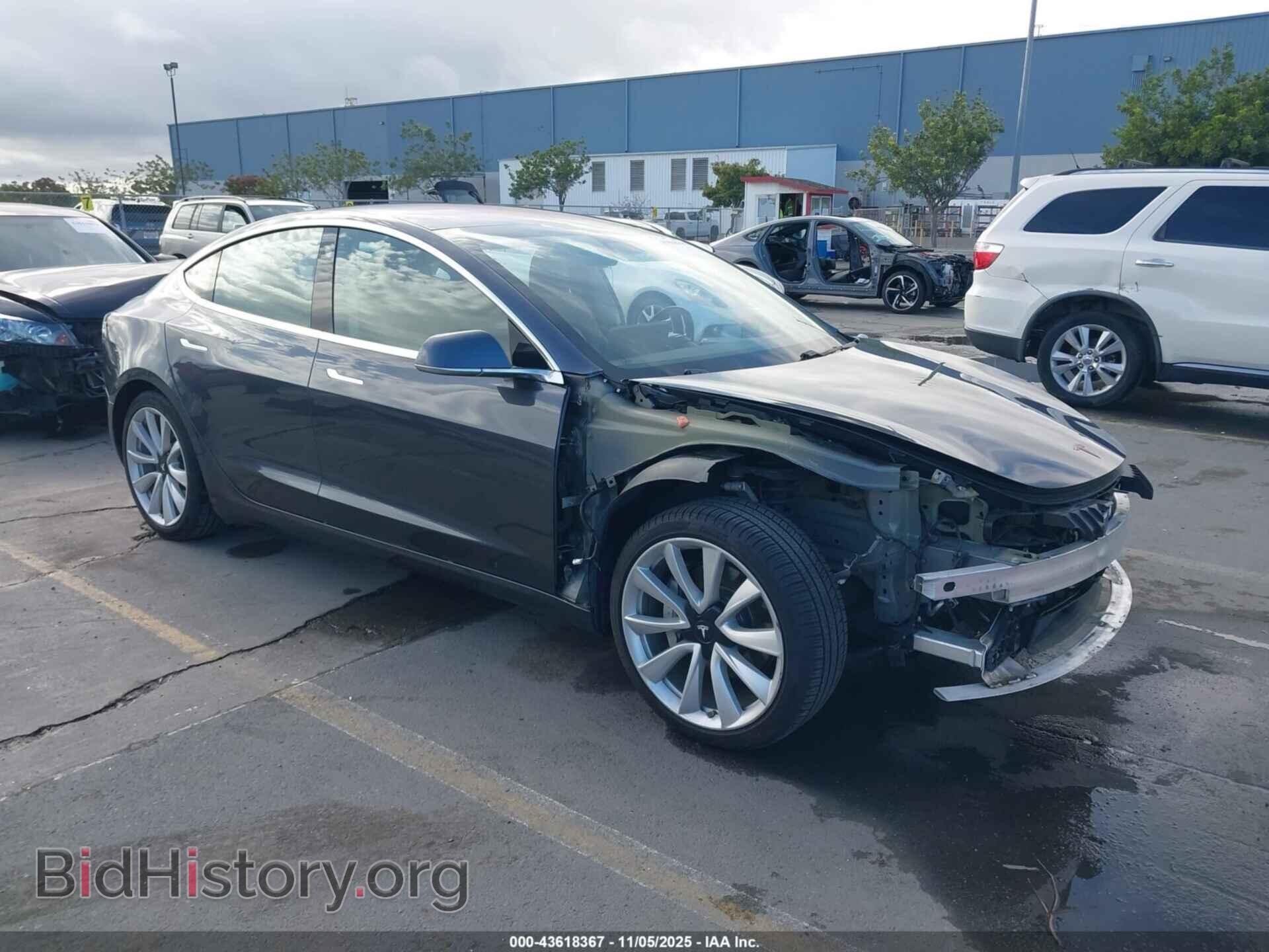 Photo 5YJ3E1EA2JF023742 - TESLA MODEL 3 2018