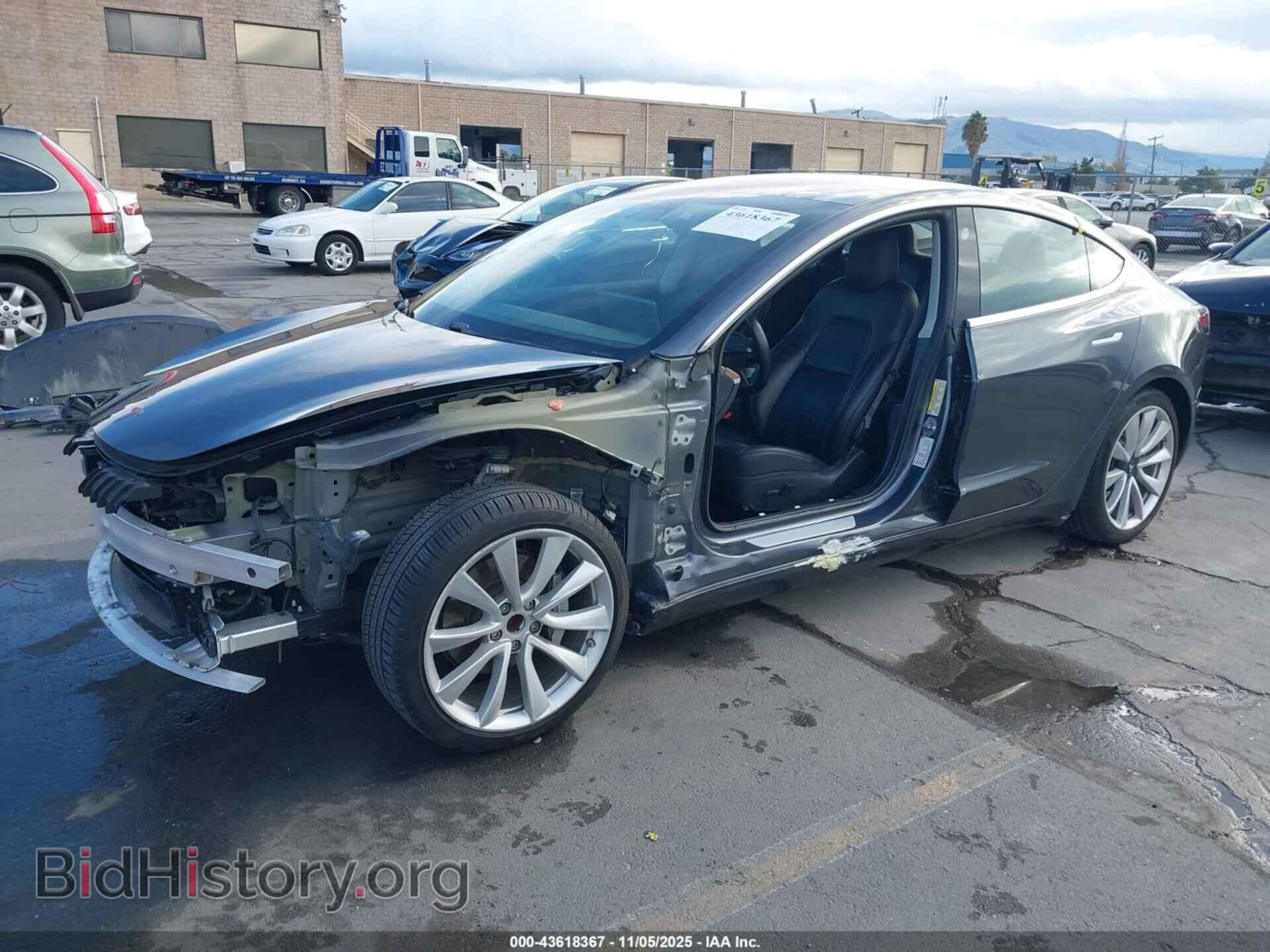 2018 TESLA MODEL 3 - VIN: 5YJ3E1EA2JF023742 - Фото 2