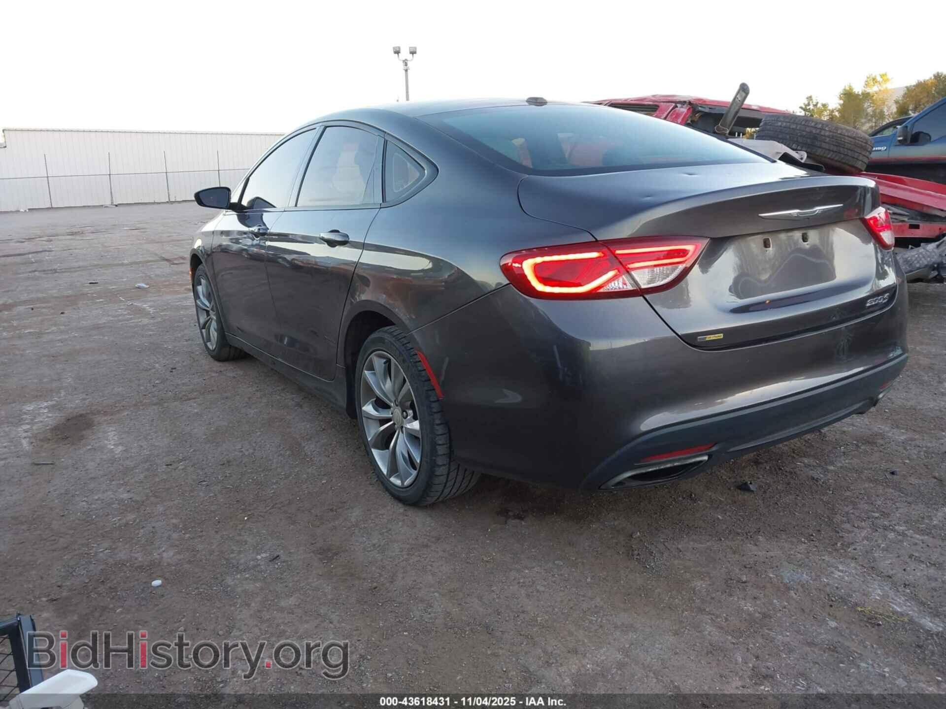 2015 CHRYSLER 200 - VIN: 1C3CCCBB9FN657786 - Фото 3