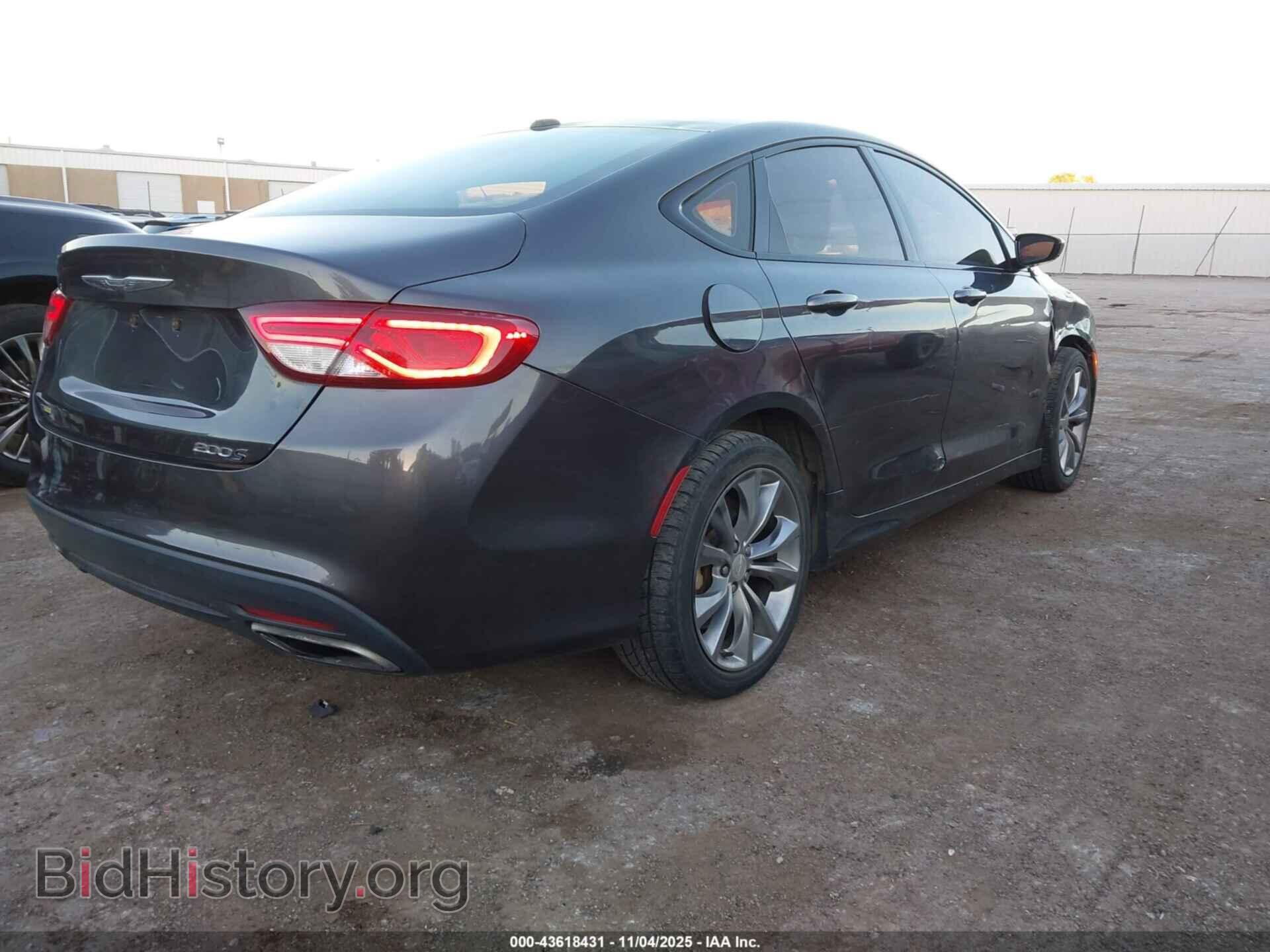 2015 CHRYSLER 200 - VIN: 1C3CCCBB9FN657786 - Фото 4