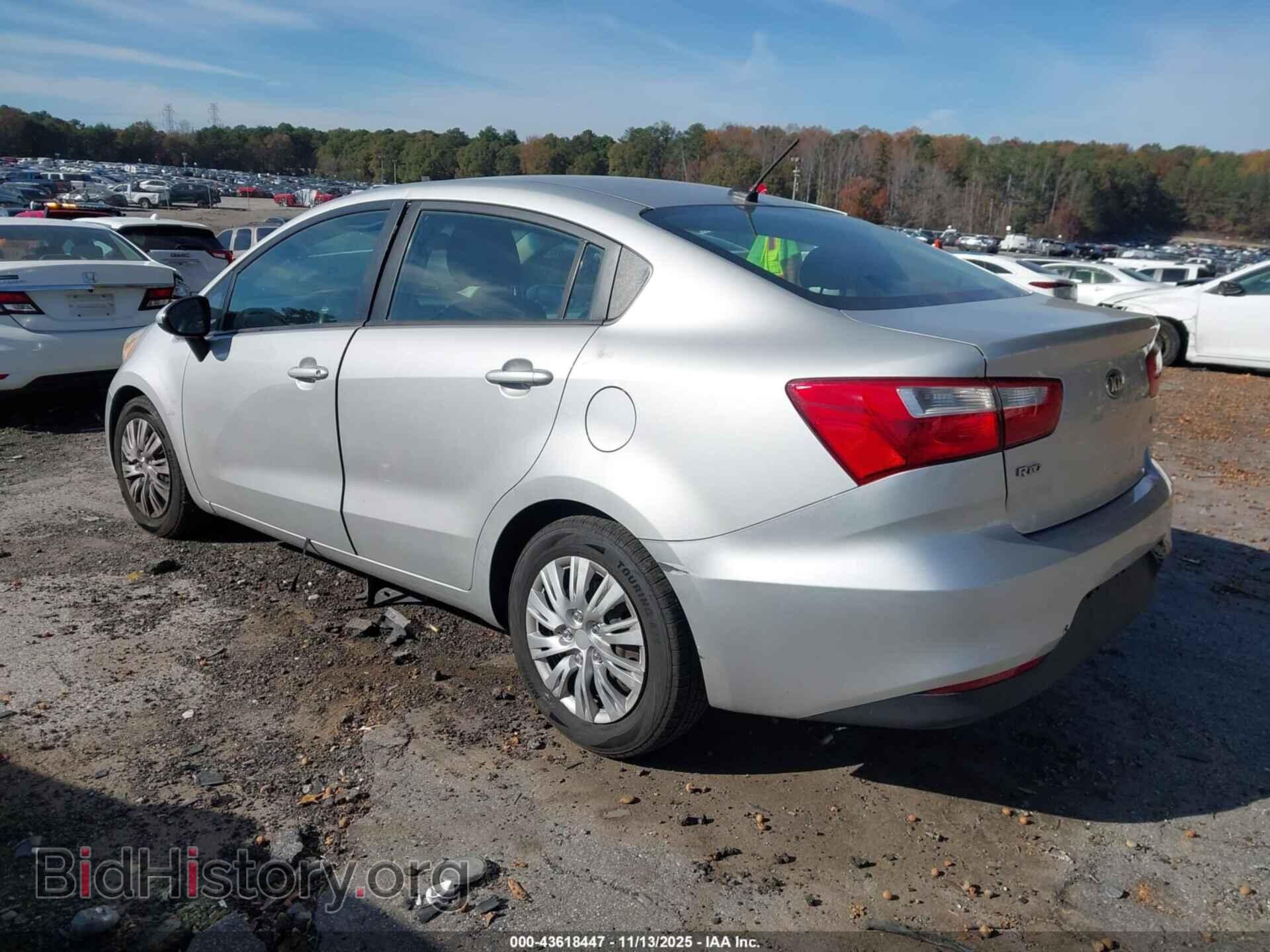 2016 KIA RIO - VIN: KNADM4A37G6539984 - Фото 3