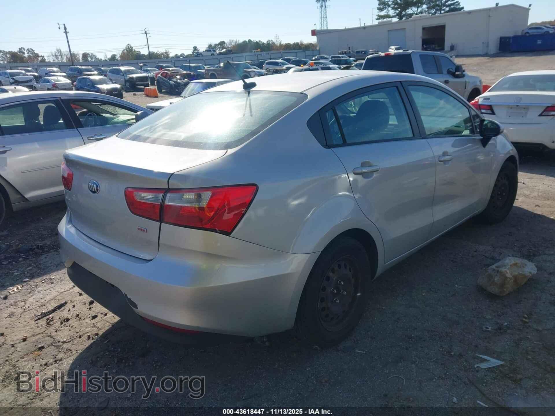 2016 KIA RIO - VIN: KNADM4A37G6539984 - Фото 4