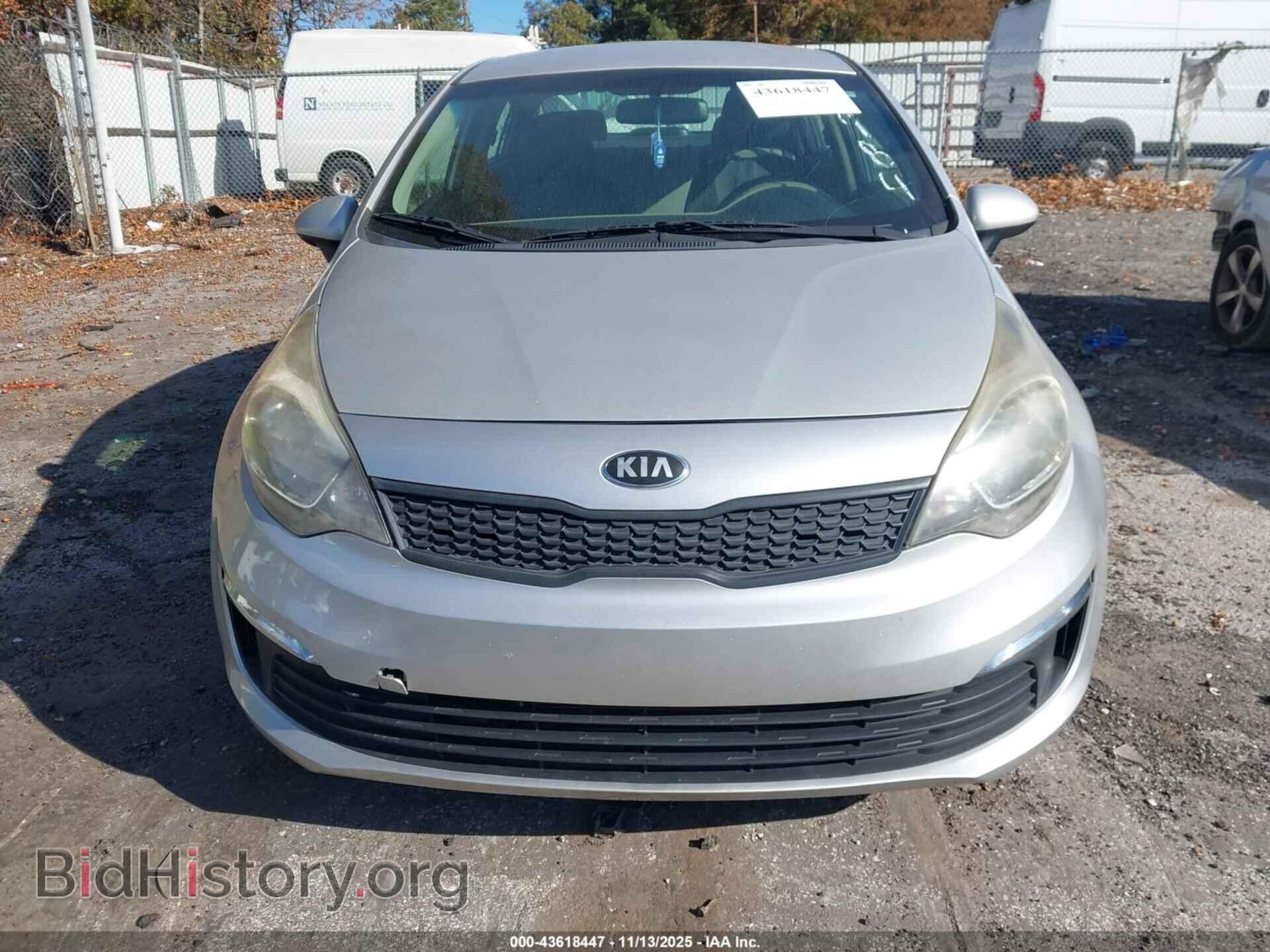 2016 KIA RIO - VIN: KNADM4A37G6539984 - Фото 6