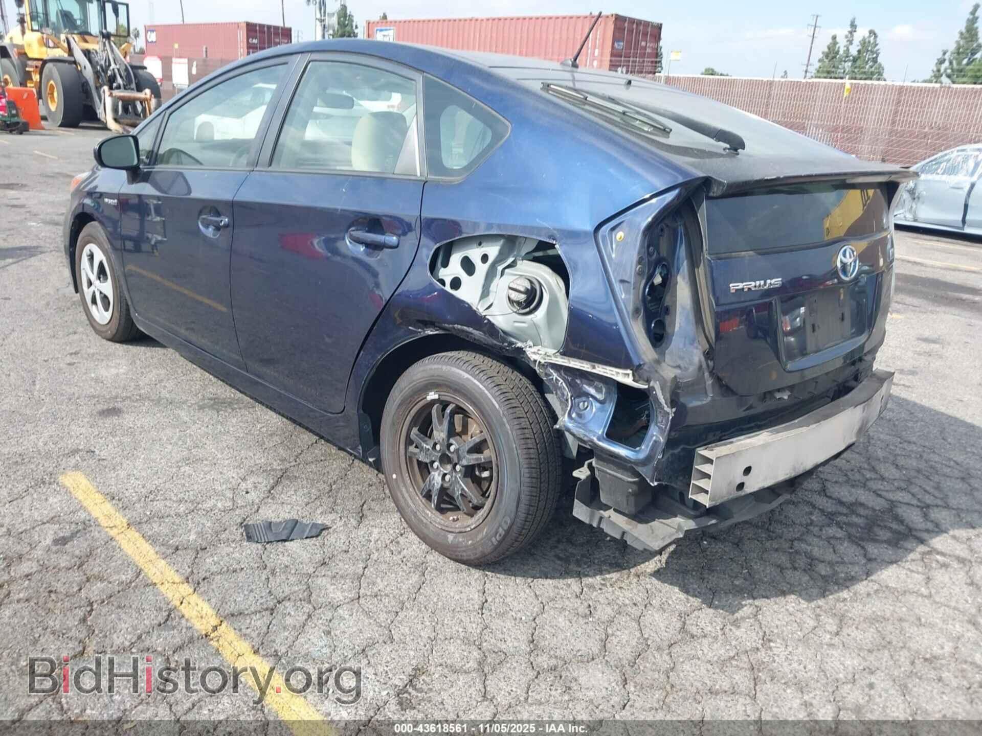 2014 TOYOTA PRIUS - VIN: JTDKN3DU3E0374764 - Фото 3