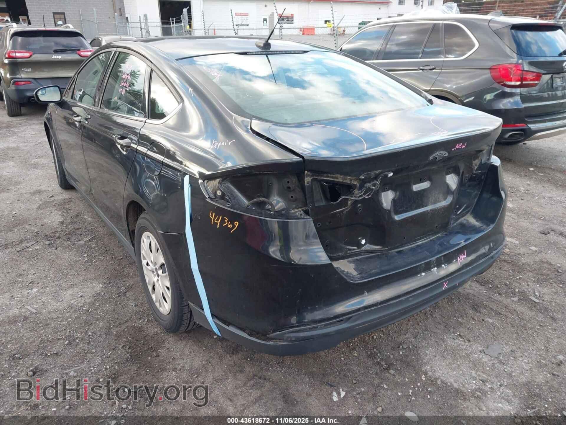 2014 FORD FUSION - VIN: 1FA6P0G70E5354741 - Фото 3