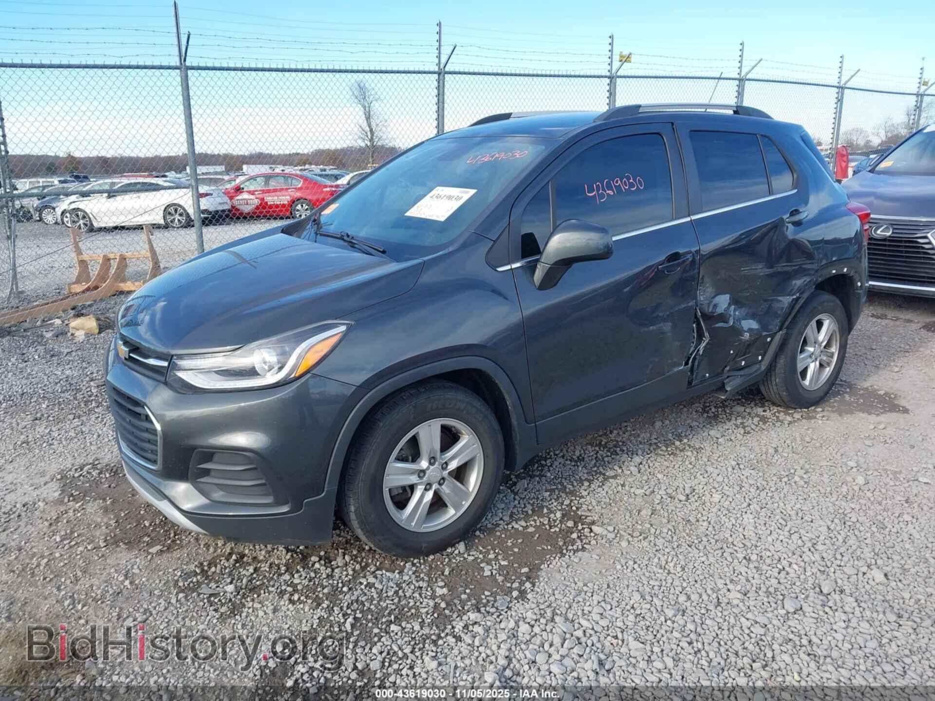 2019 CHEVROLET TRAX - VIN: 3GNCJLSB8KL321159 - Фото 2
