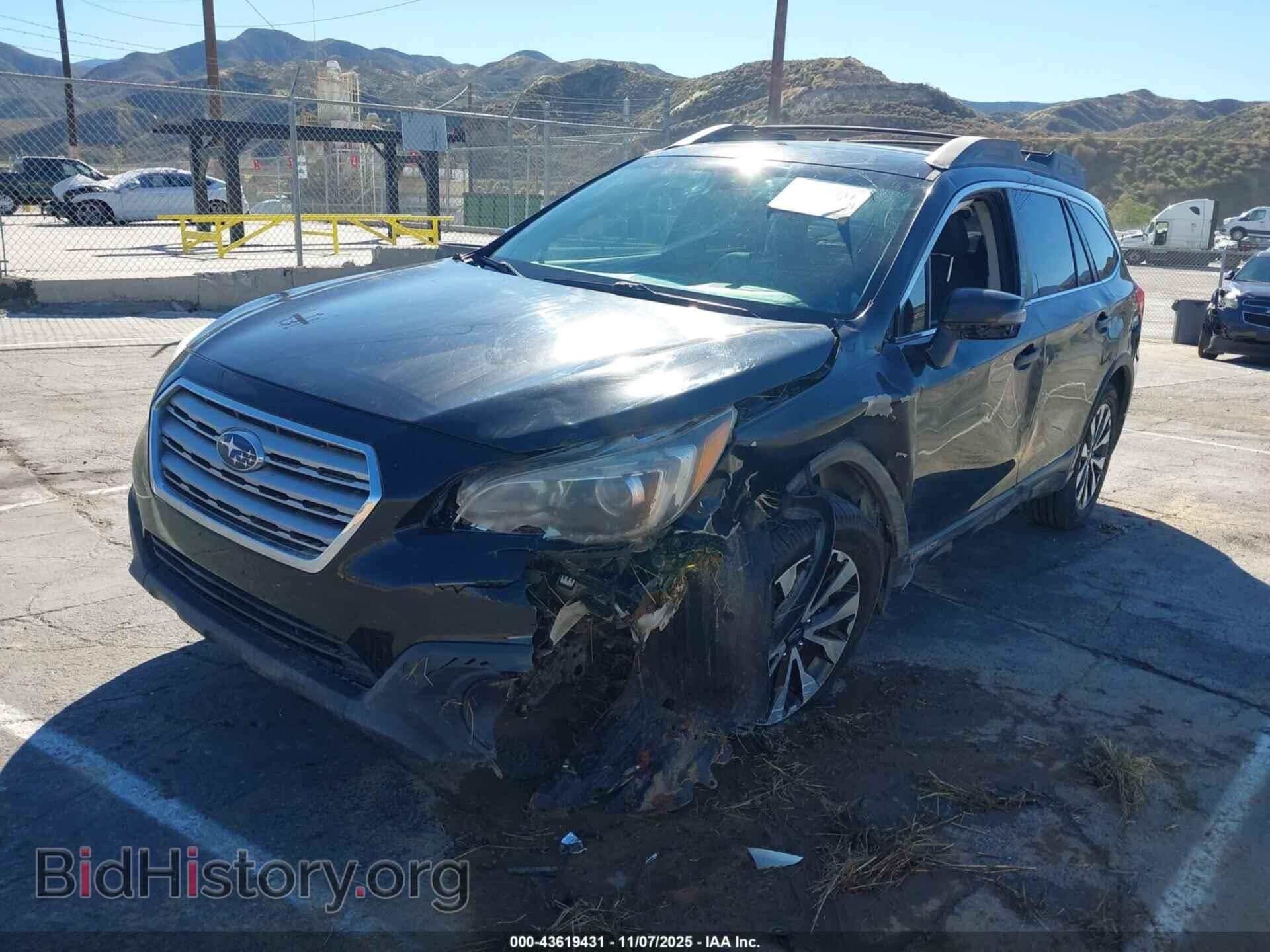 2016 SUBARU OUTBACK - VIN: 4S4BSANC2G3314507 - Фото 2