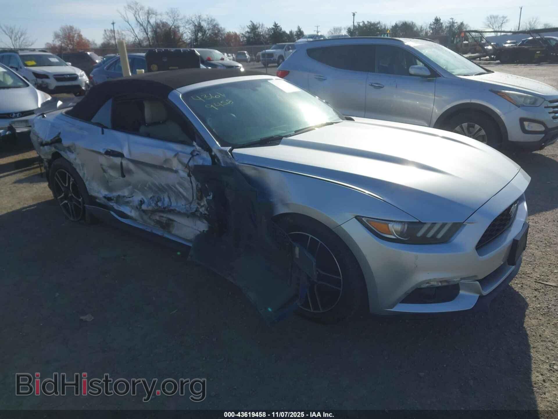 Photo 1FATP8UH4H5279545 - FORD MUSTANG 2017