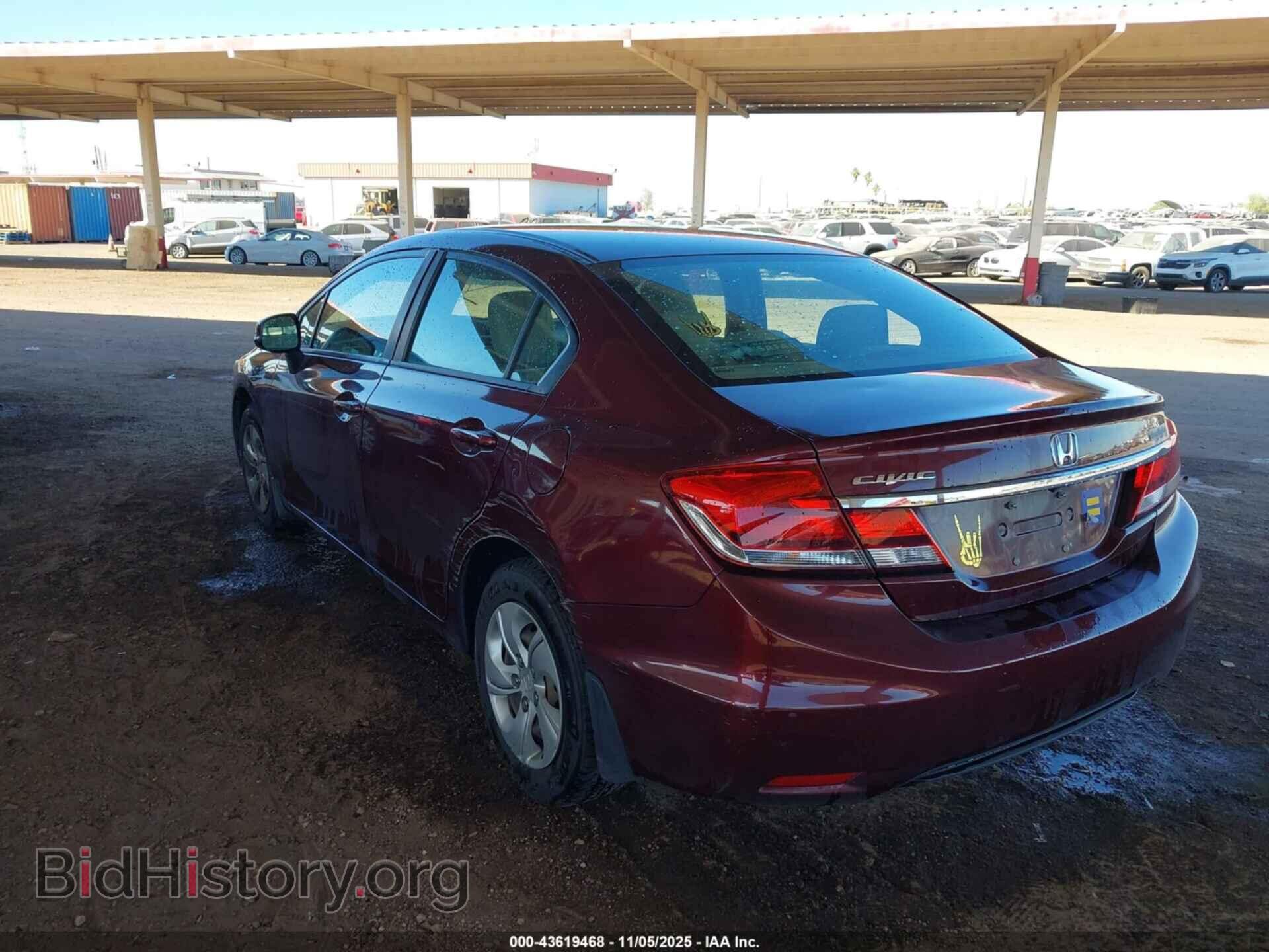 2013 HONDA CIVIC - VIN: 19XFB2F51DE009435 - Фото 3