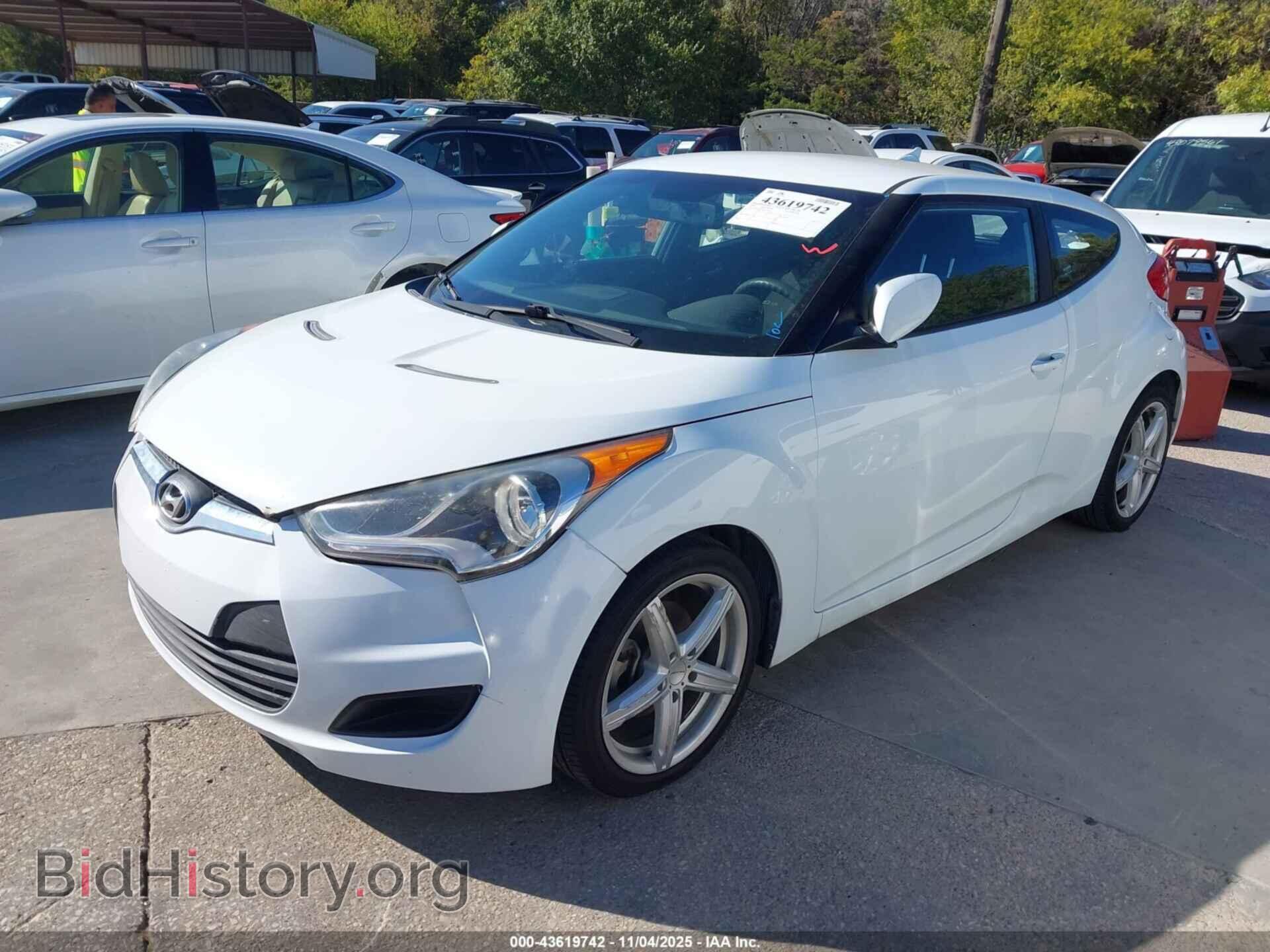 2014 HYUNDAI VELOSTER - VIN: KMHTC6AD7EU218151 - Фото 2