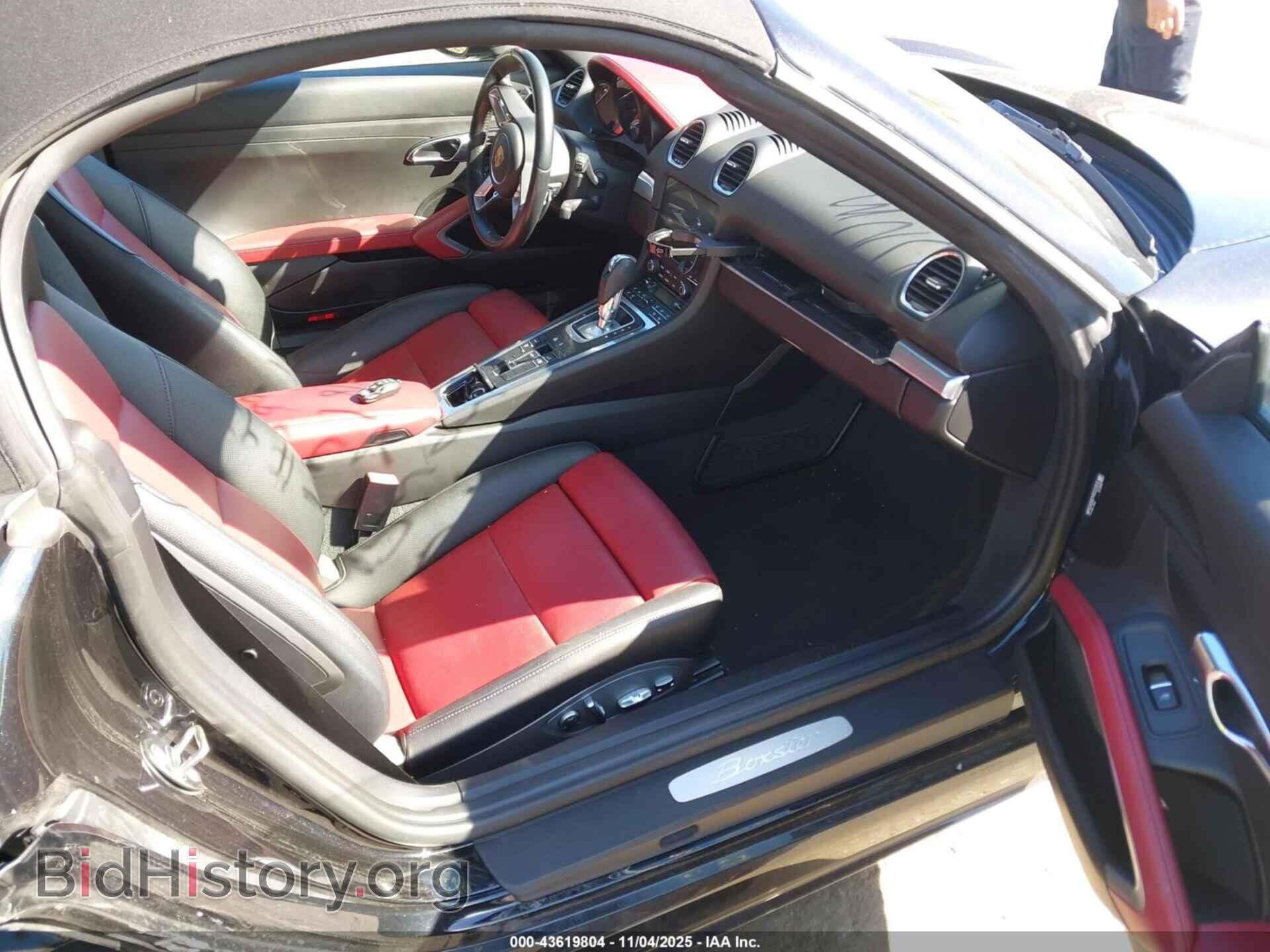 2017 PORSCHE 718 BOXSTER - VIN: WP0CA2A87HS221816 - Фото 5