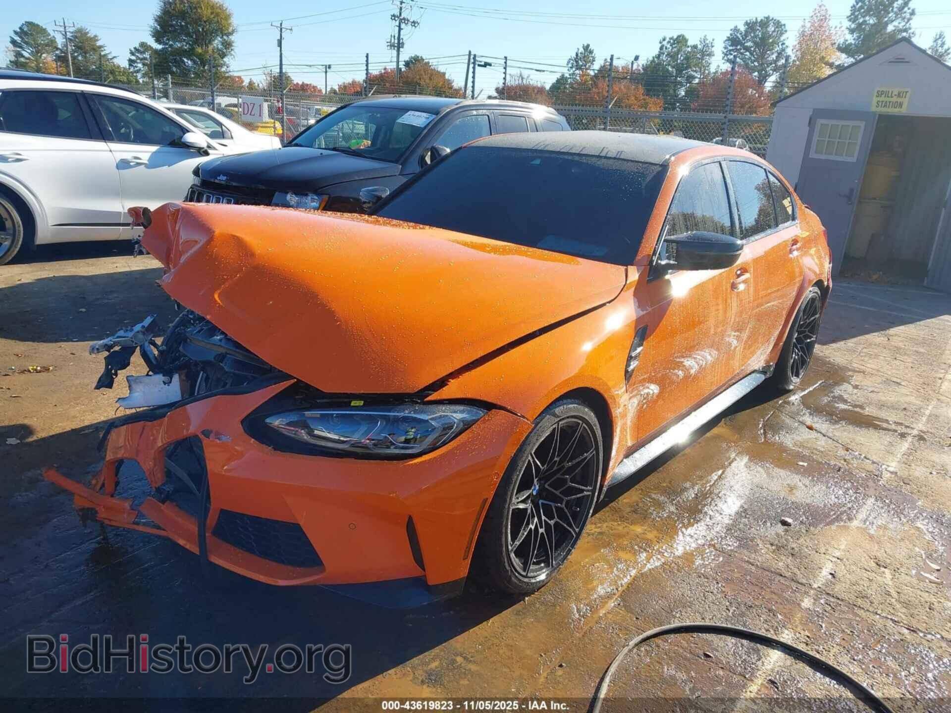 2024 BMW M3 - VIN: WBS43AY05RFT14359 - Фото 2