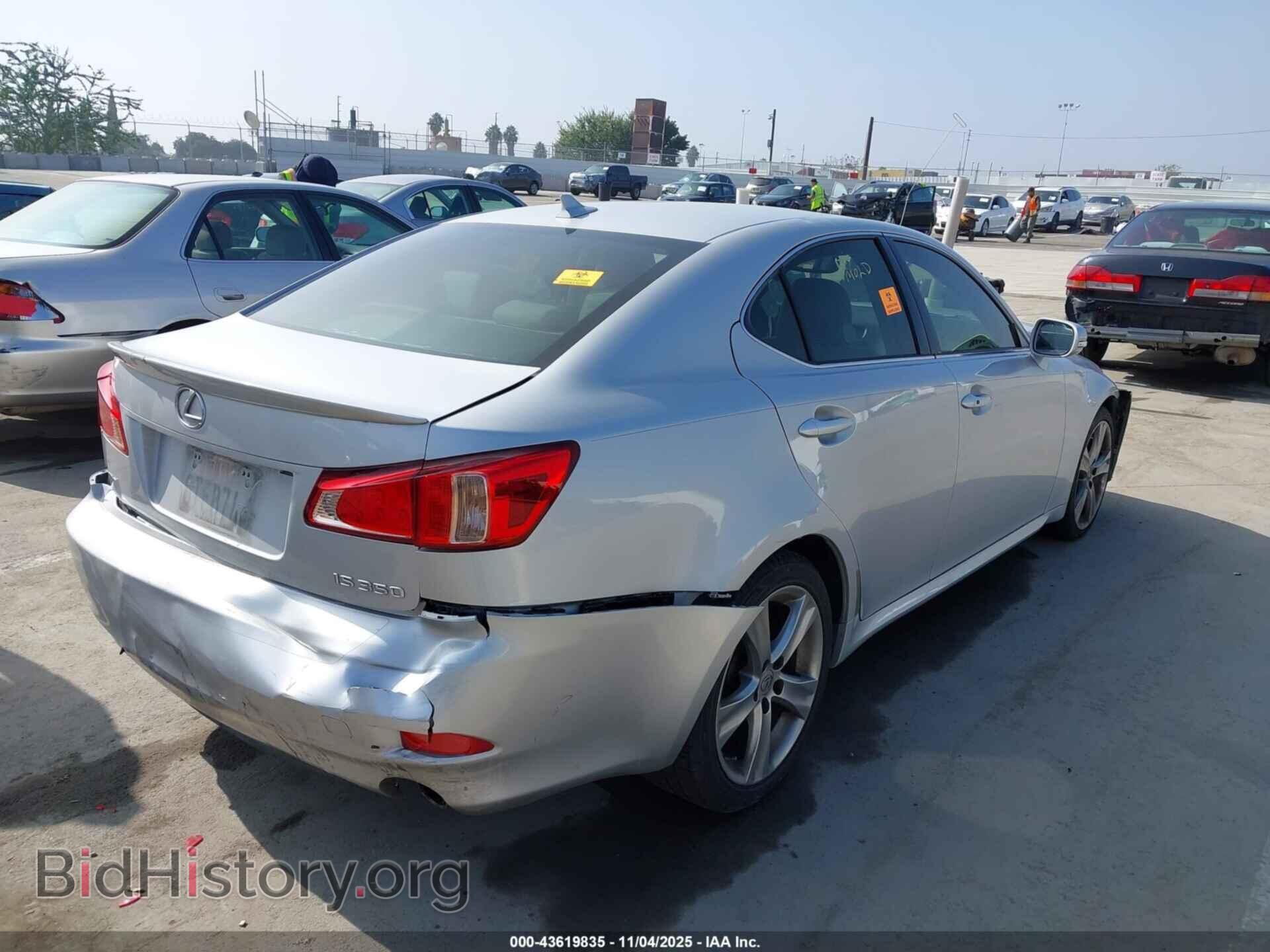 2012 LEXUS IS 350 - VIN: JTHBE5C29C5028714 - Фото 4