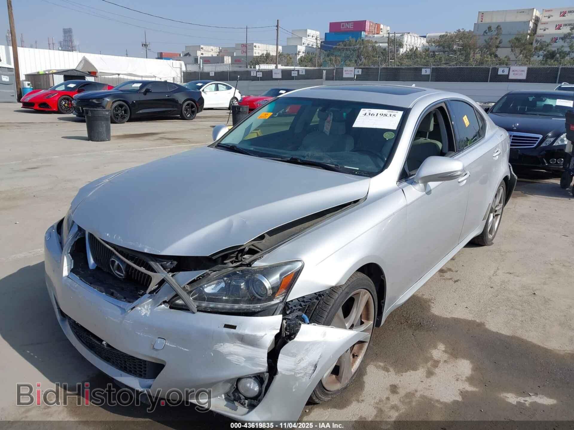 2012 LEXUS IS 350 - VIN: JTHBE5C29C5028714 - Фото 6