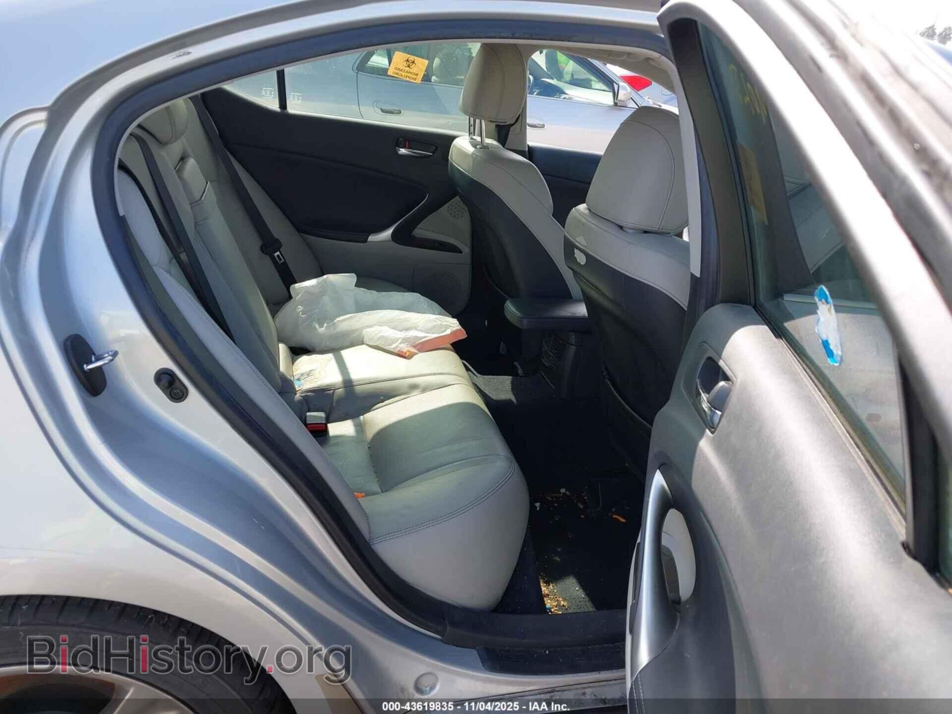 2012 LEXUS IS 350 - VIN: JTHBE5C29C5028714 - Фото 8