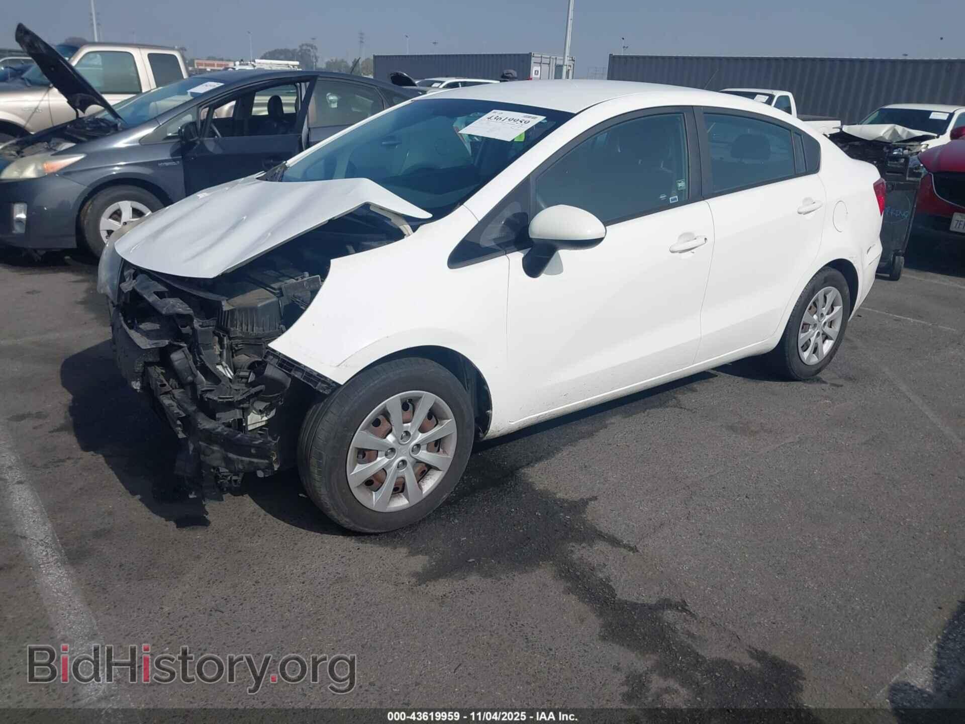 2016 KIA RIO - VIN: KNADM4A31G6600794 - Фото 2