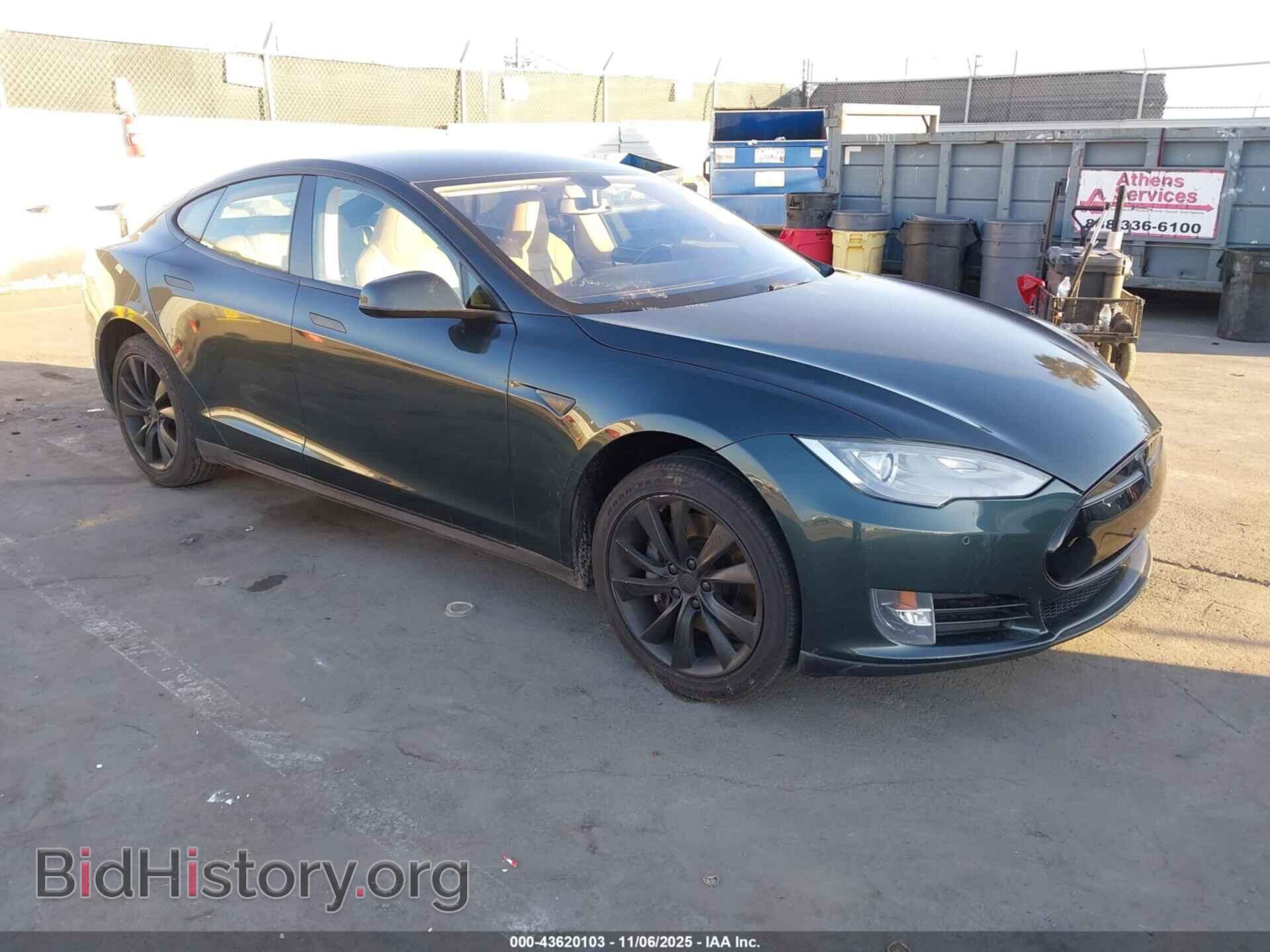 Photo 5YJSA1H17EFP32496 - TESLA MODEL S 2014