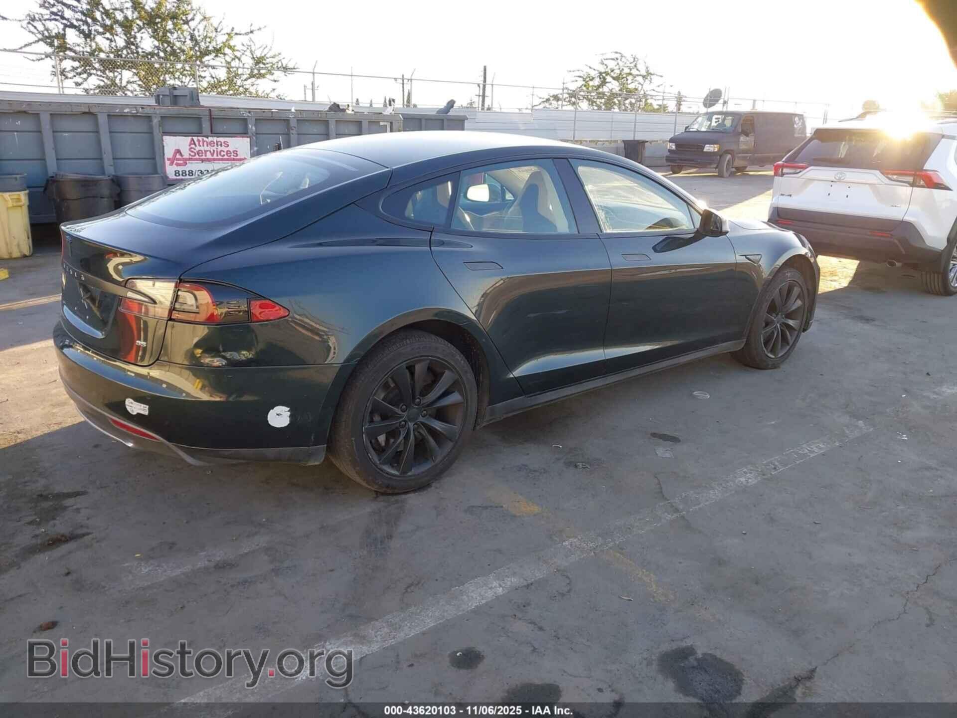2014 TESLA MODEL S - VIN: 5YJSA1H17EFP32496 - Фото 4