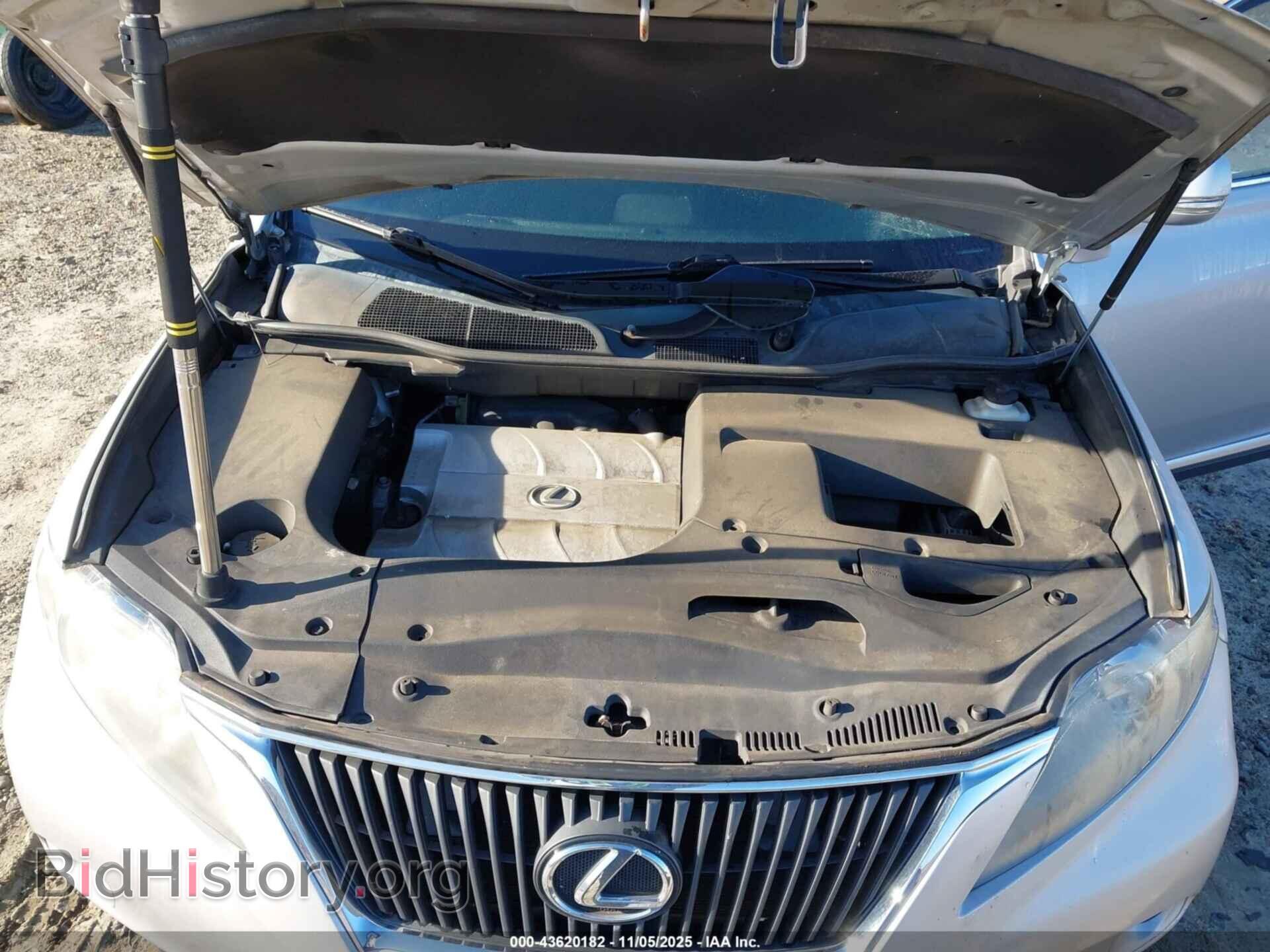 2012 LEXUS RX 350 - VIN: 2T2ZK1BA1CC083487 - Фото 10