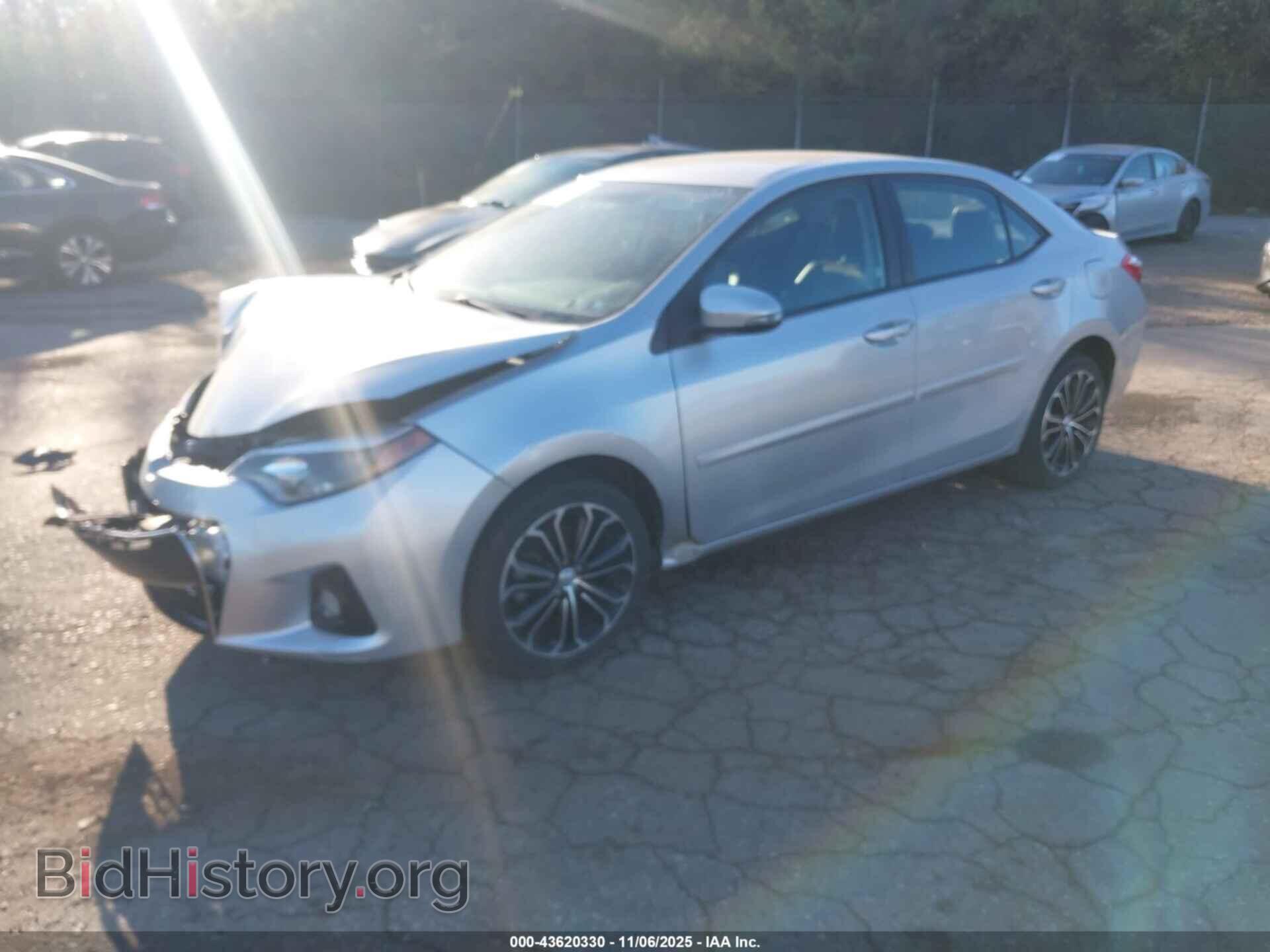 2014 TOYOTA COROLLA - VIN: 2T1BURHE3EC063267 - Фото 2