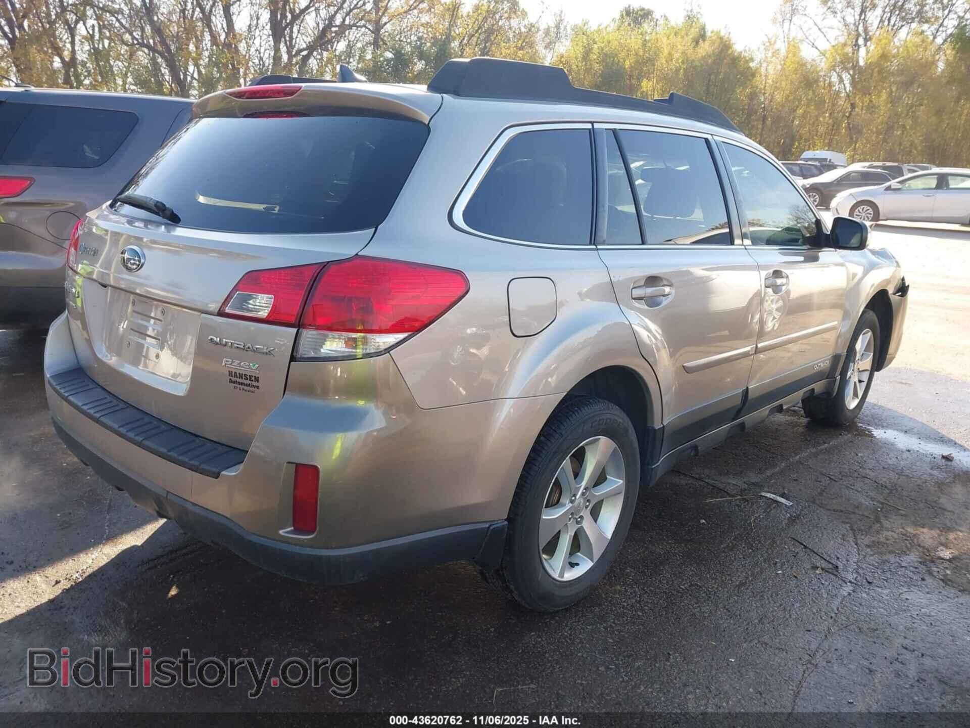 2014 SUBARU OUTBACK - VIN: 4S4BRBLC4E3200929 - Фото 4