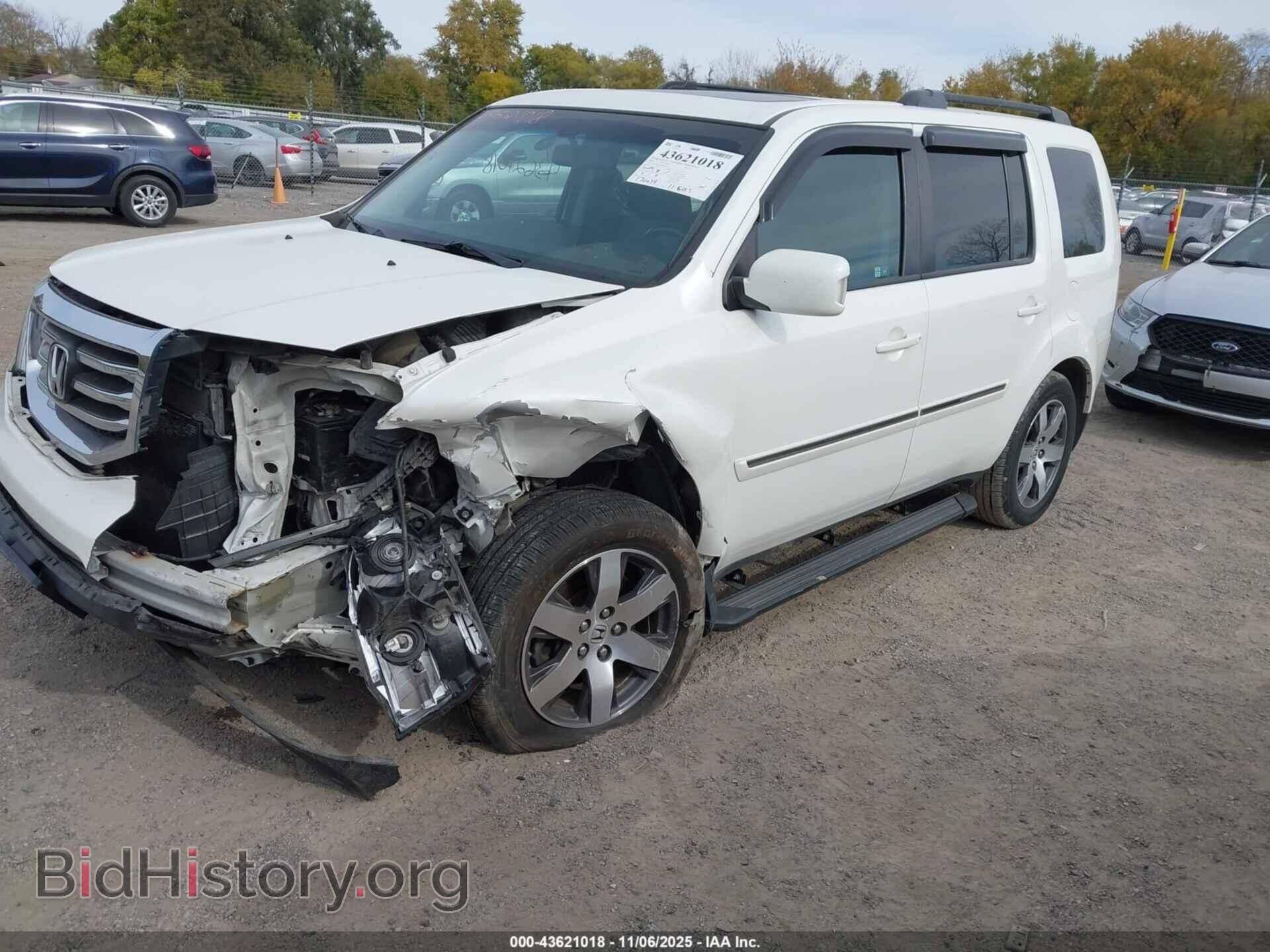 2012 HONDA PILOT - VIN: 5FNYF4H96CB047020 - Фото 2