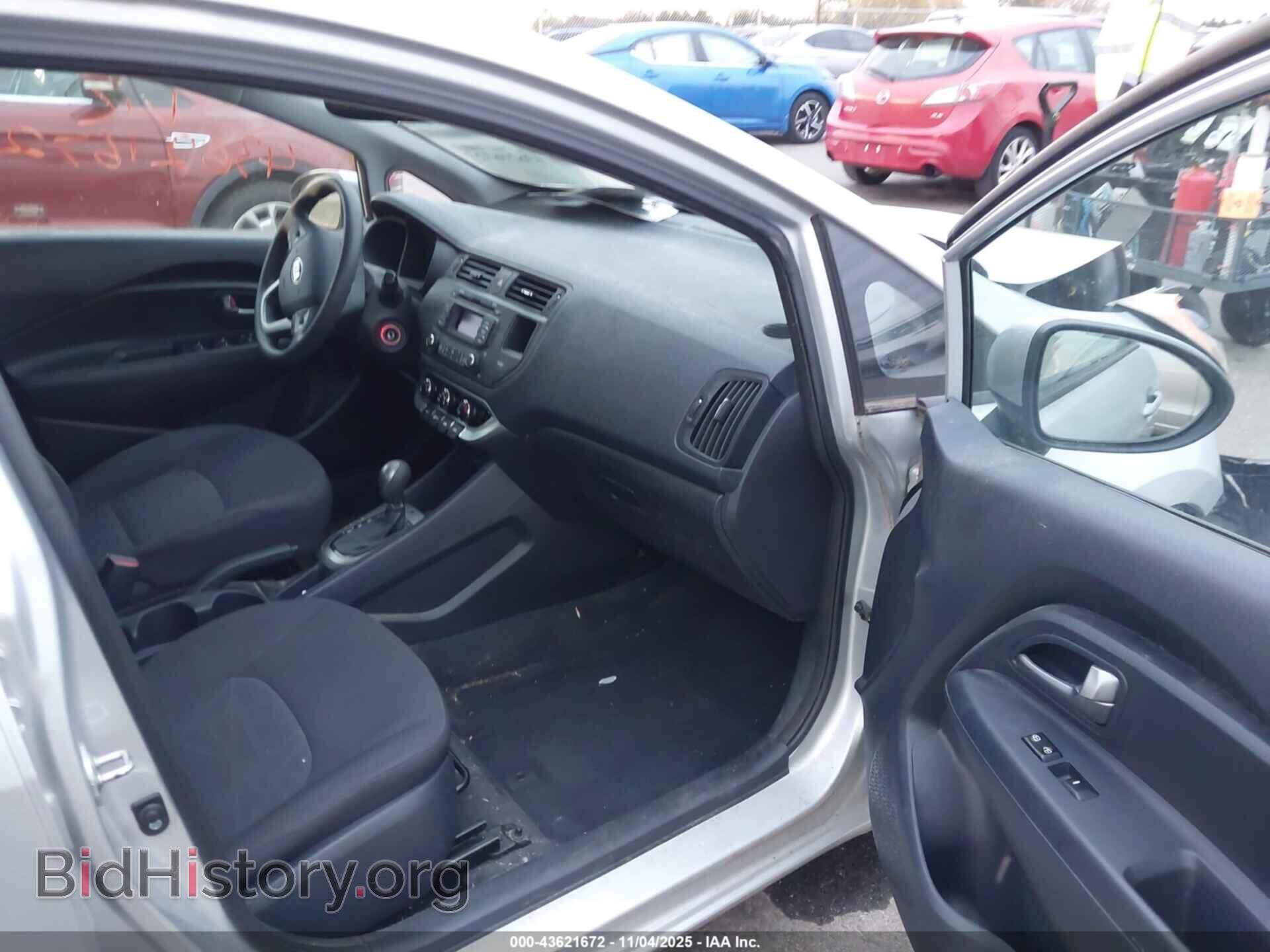 2013 KIA RIO - VIN: KNADM5A34D6300992 - Фото 5