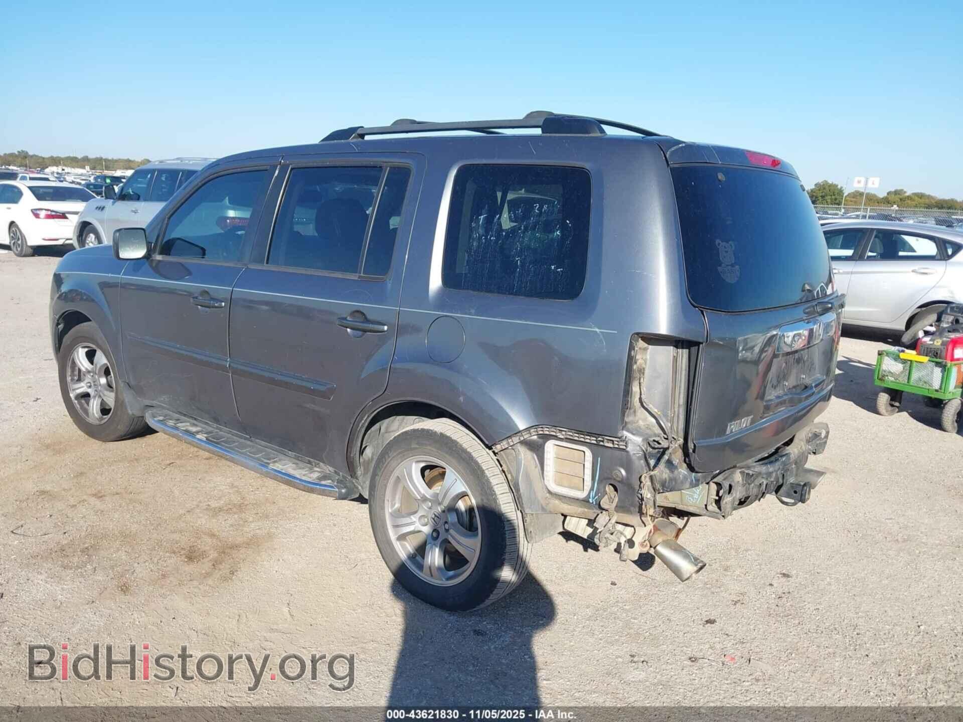 2013 HONDA PILOT - VIN: 5FNYF3H68DB019933 - Фото 3