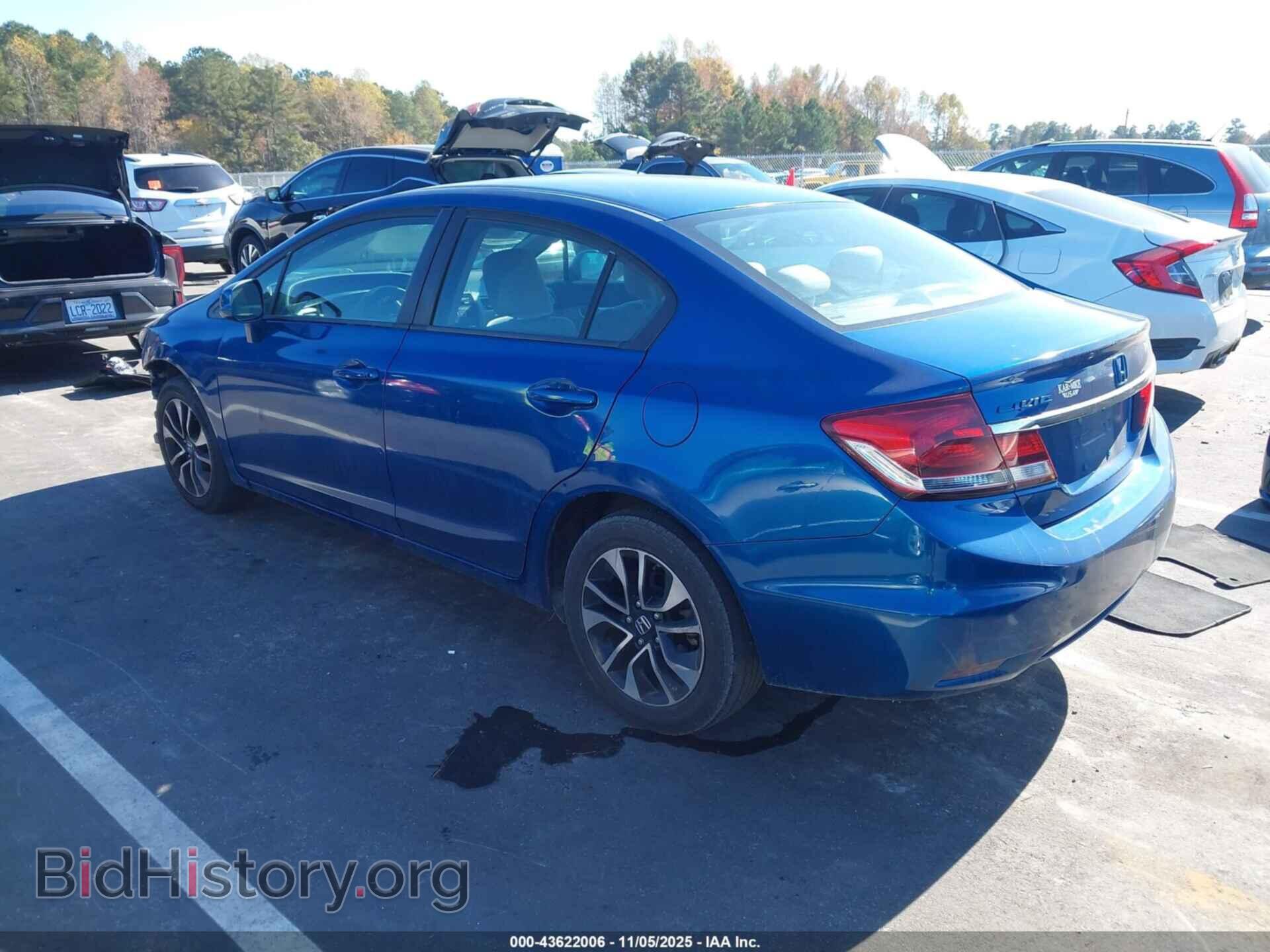 2013 HONDA CIVIC - VIN: 19XFB2F86DE242530 - Фото 3