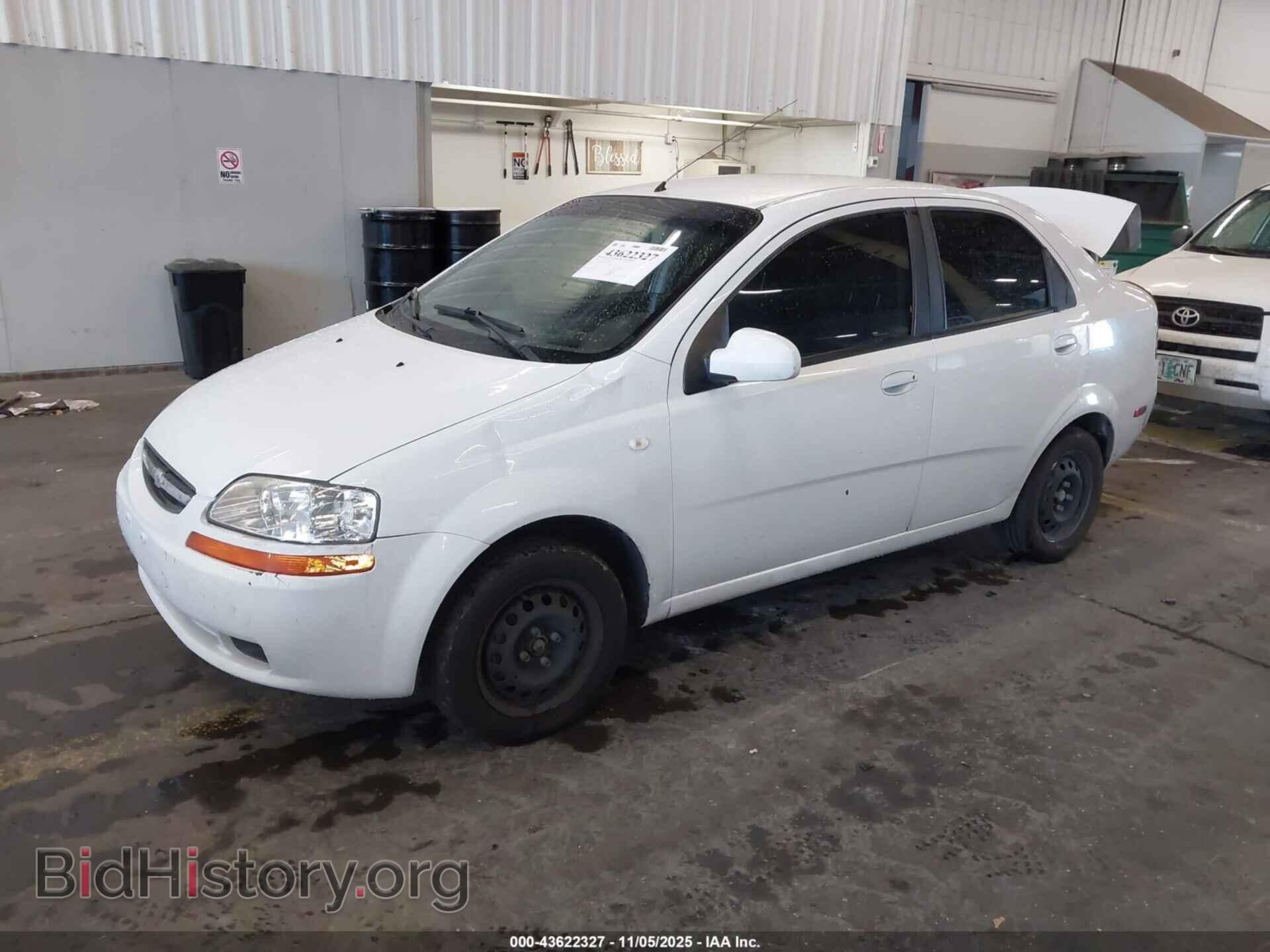 2006 CHEVROLET AVEO - VIN: KL1TD56696B546424 - Фото 2
