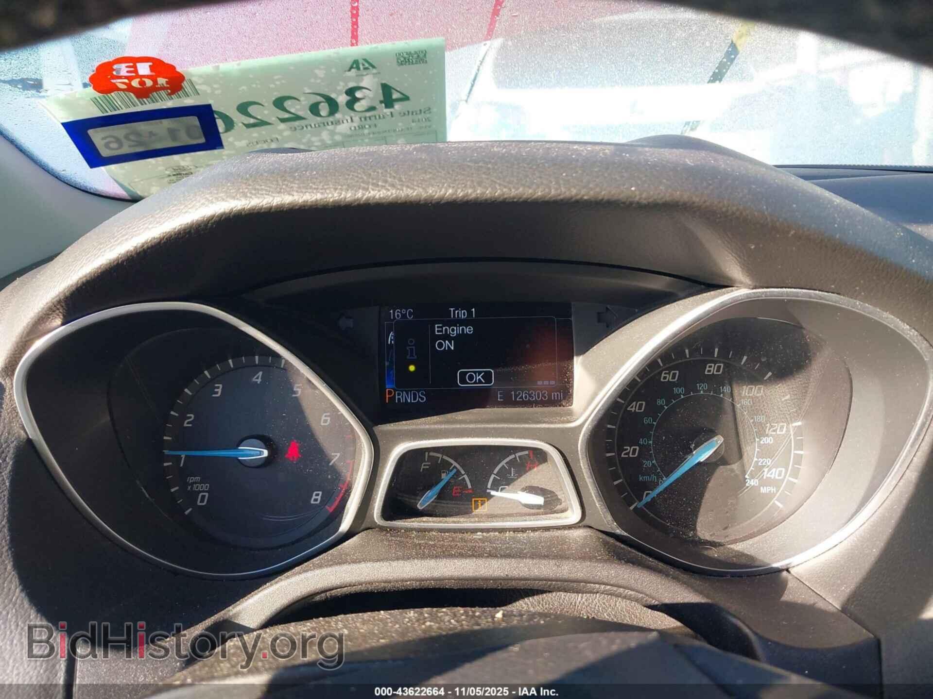 2014 FORD FOCUS - VIN: 1FADP3N28EL195785 - Фото 7