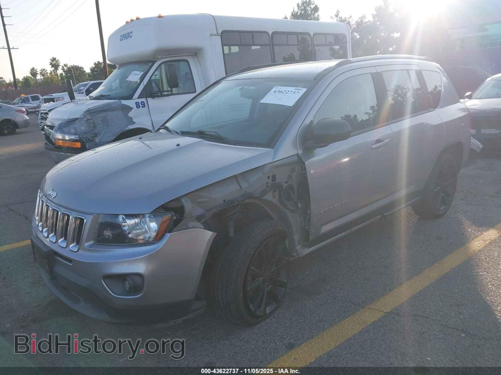 2016 JEEP COMPASS - VIN: 1C4NJDBB8GD778042 - Фото 2