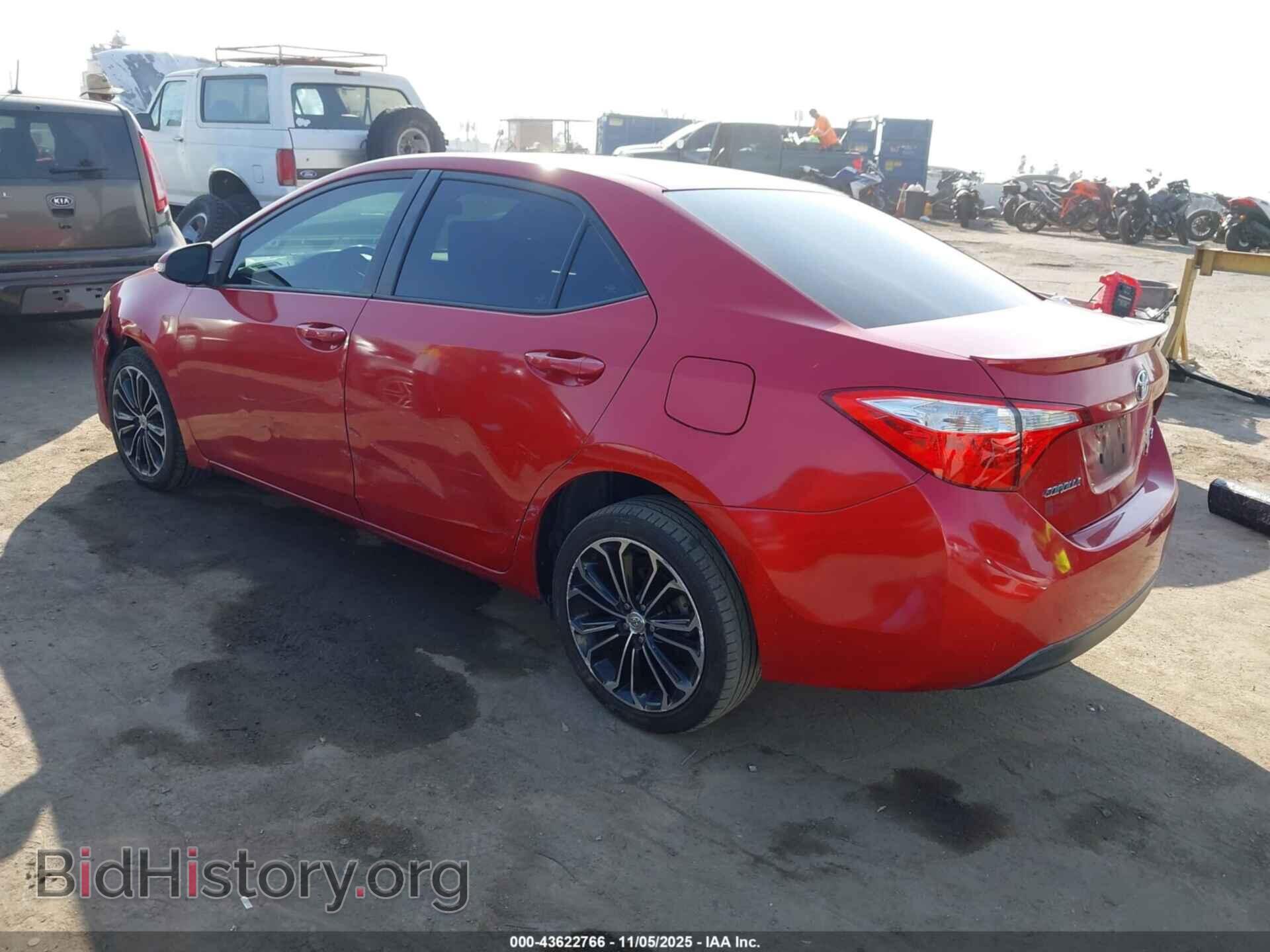 2015 TOYOTA COROLLA - VIN: 5YFBURHE0FP273861 - Фото 3