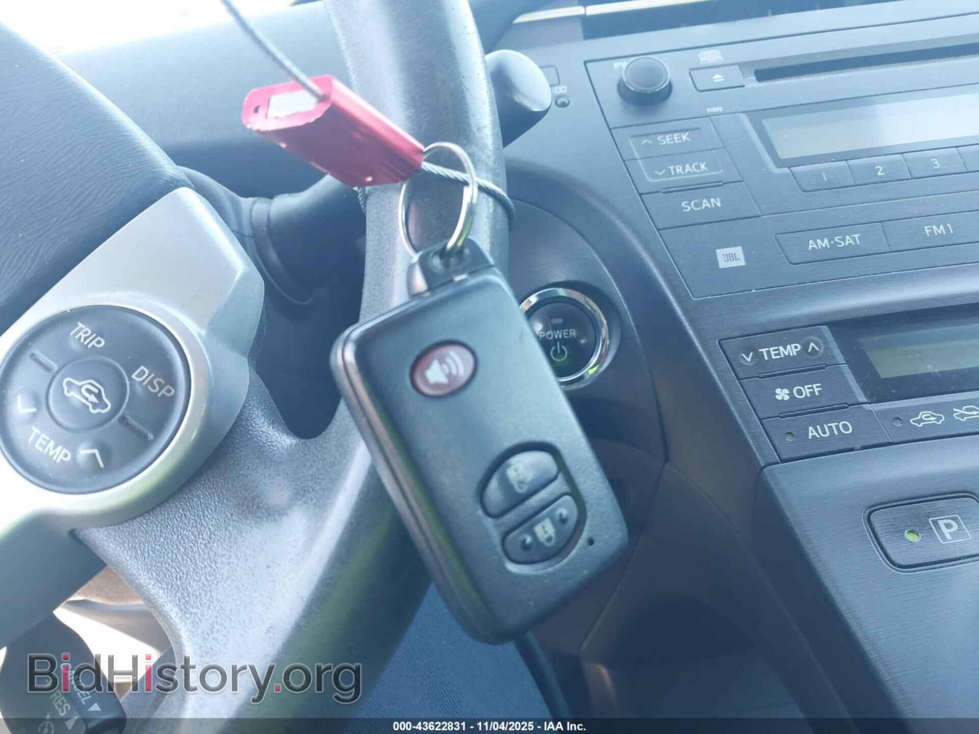 2011 TOYOTA PRIUS - VIN: JTDKN3DU3B1460257 - Фото 11
