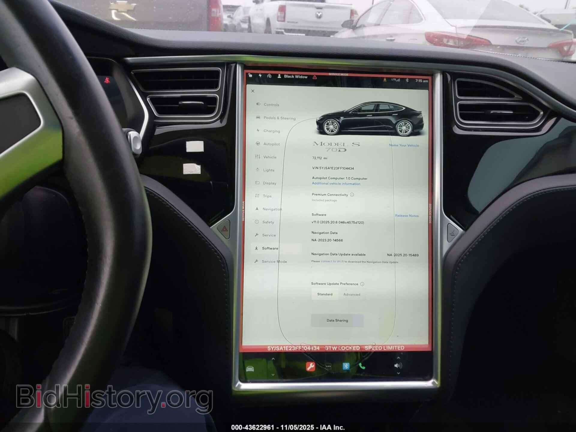 2015 TESLA MODEL S - VIN: 5YJSA1E23FF104434 - Photo 18