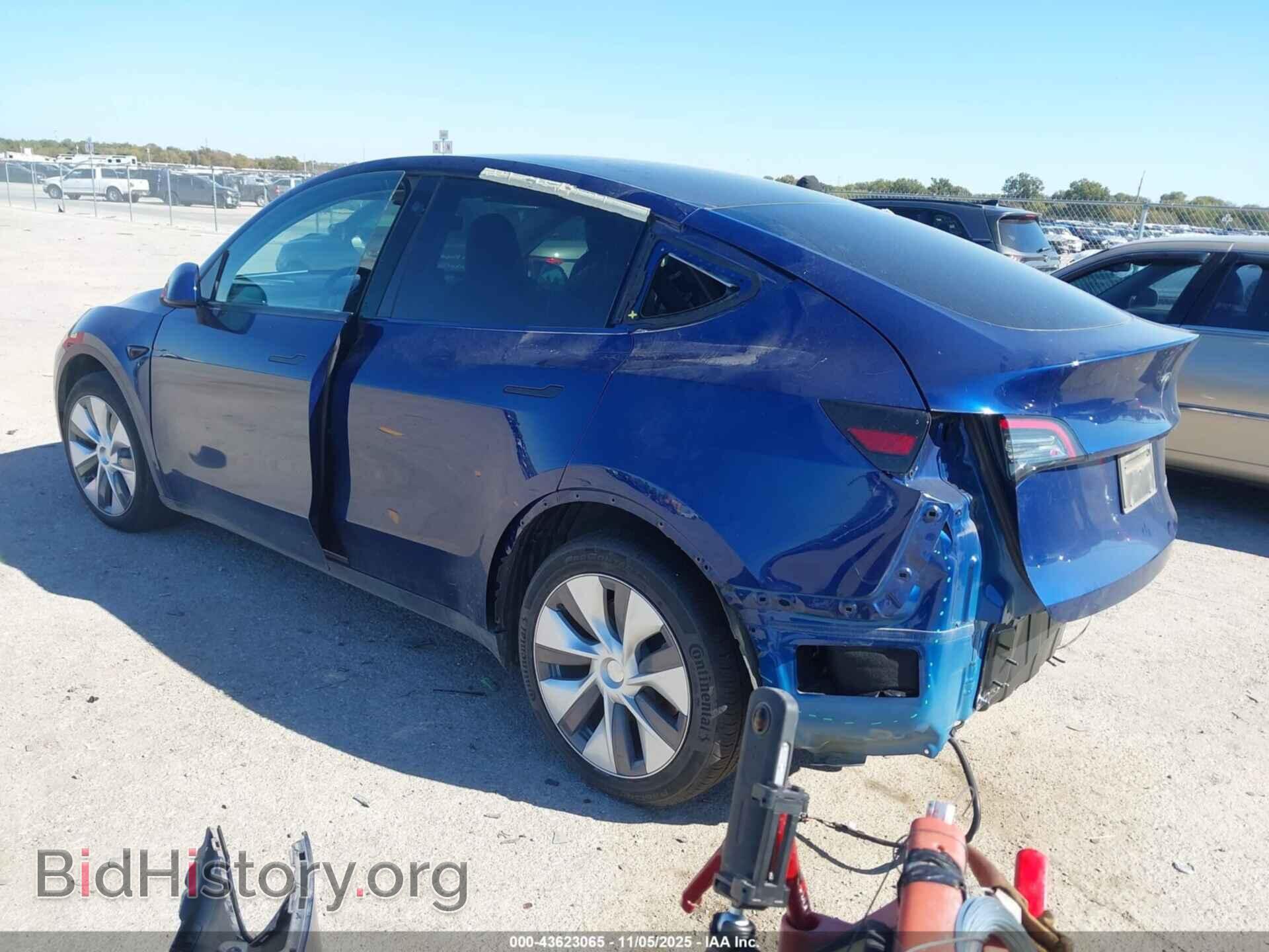 2022 TESLA MODEL Y - VIN: 7SAYGDEE2NA005347 - Фото 3